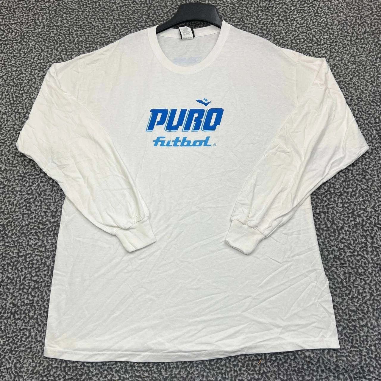 Hanes Vintage Puro Futbol Shirt Men XL Beefy New with Defect Size US XL / EU 56 / 4 - 1 Thumbnail