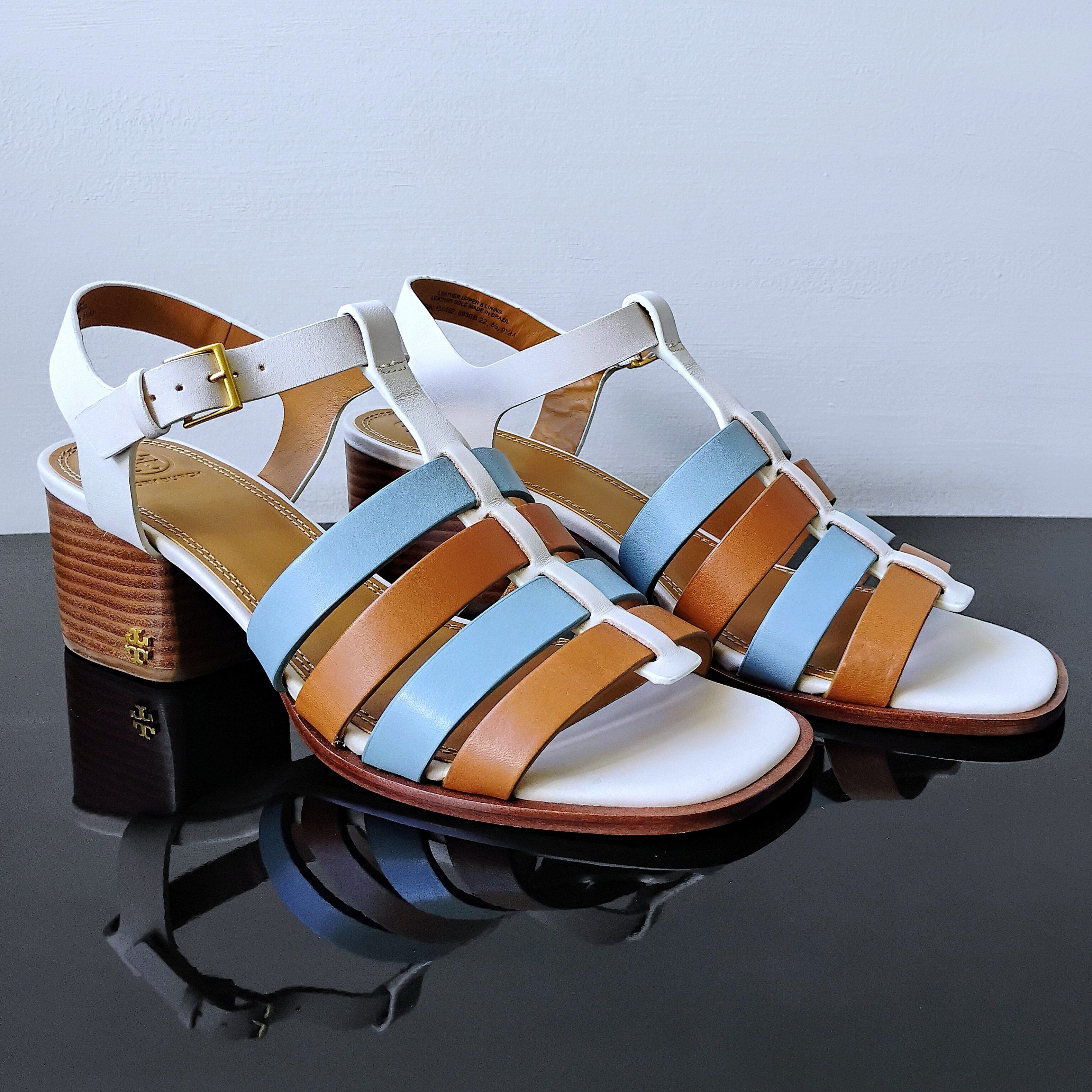 Tory Burch Tory Burch Women Fisherman Block Heel Sandal in Lovely Color Size US 9.5 / IT 39.5 - 2 Thumbnail