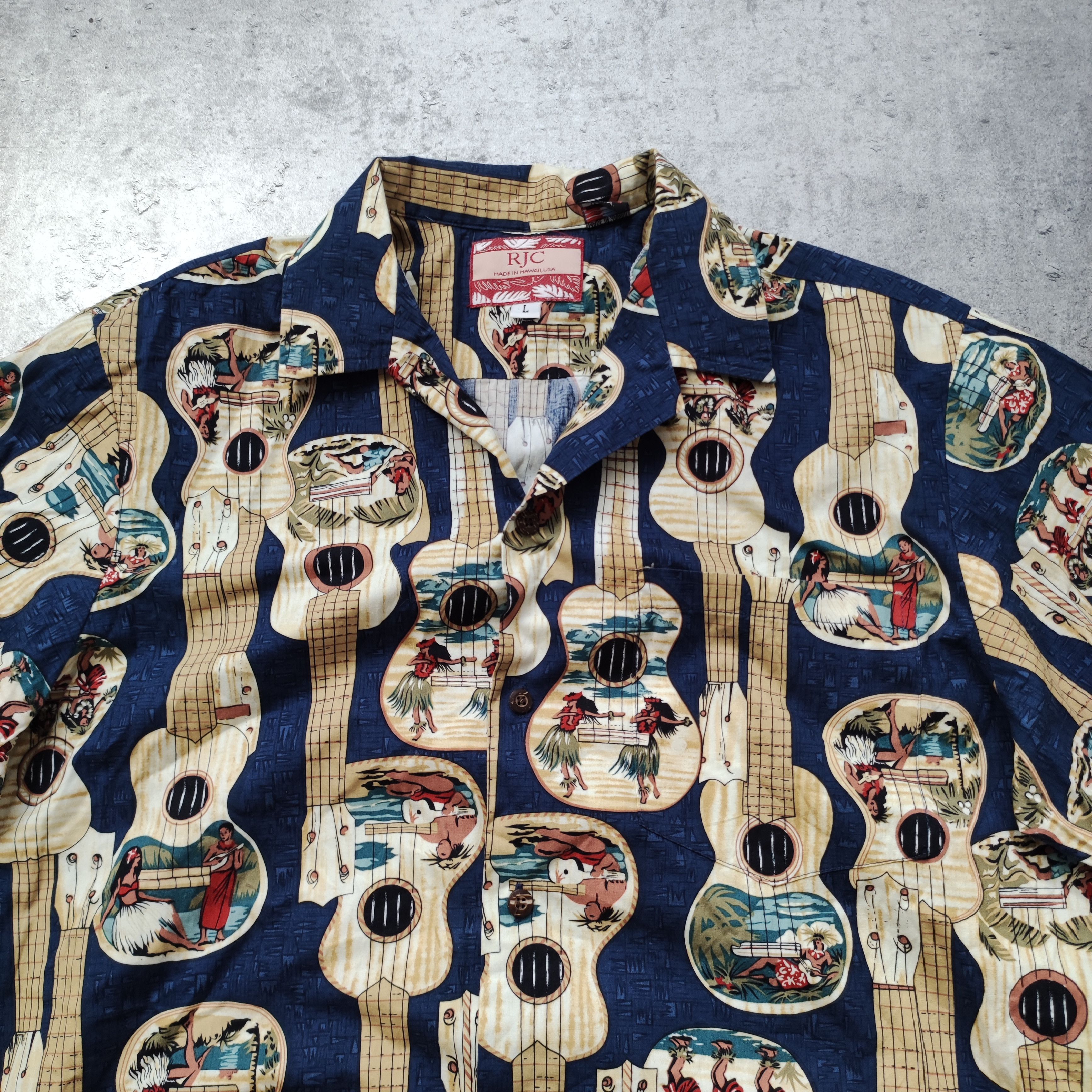 Other RARE Hawaiian RJC Original Hawaii Bowling Shirt Size US L / EU 52-54 / 3 - 4 Thumbnail