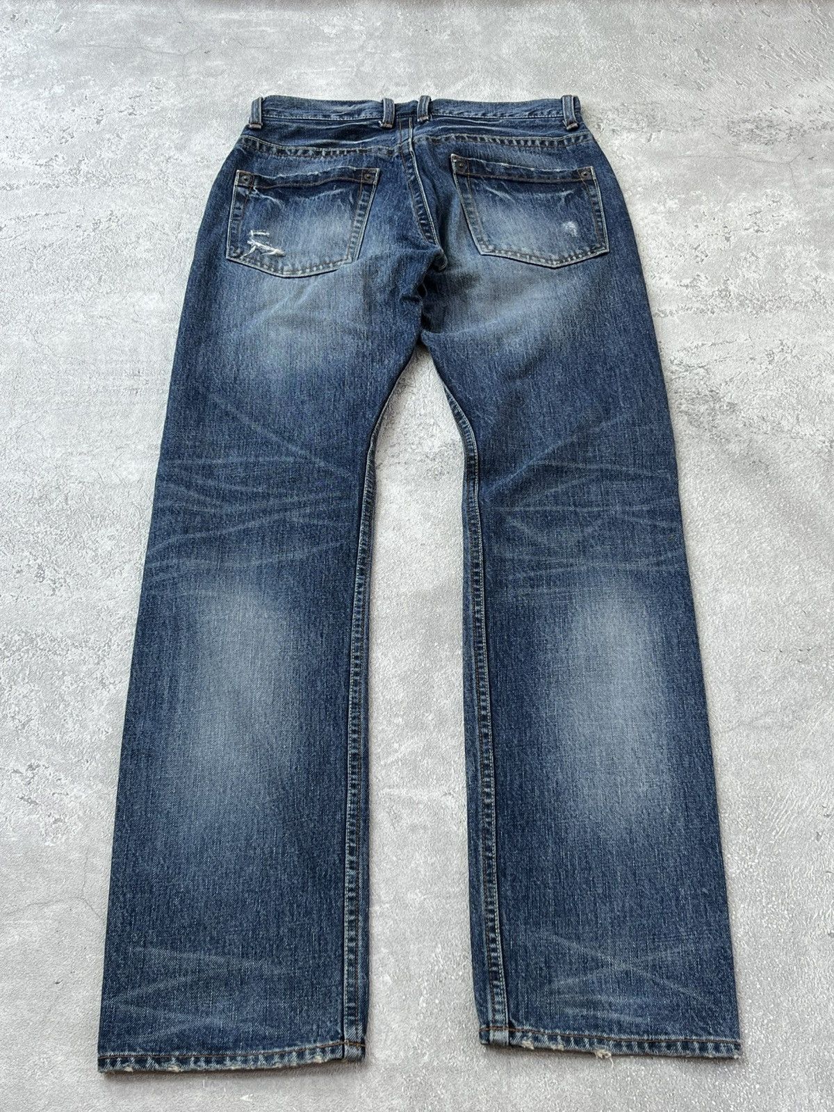 Designer × Japanese Brand × Takeo Kikuchi Distressed Denim Japan Takeo Kikuchi Size US 30 / EU 46 - 2 Thumbnail