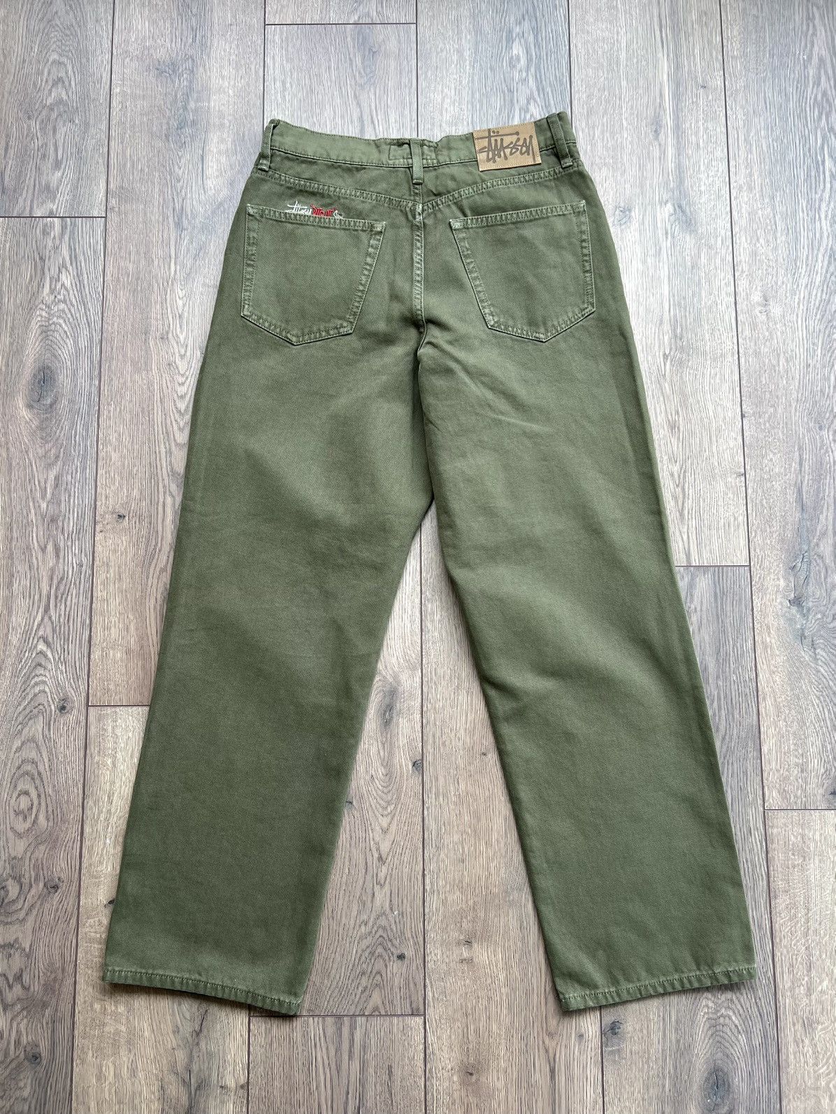 Stussy Stussy Big Ol Jean Olive Green 28 Size US 28 / EU 44 - 2 Thumbnail
