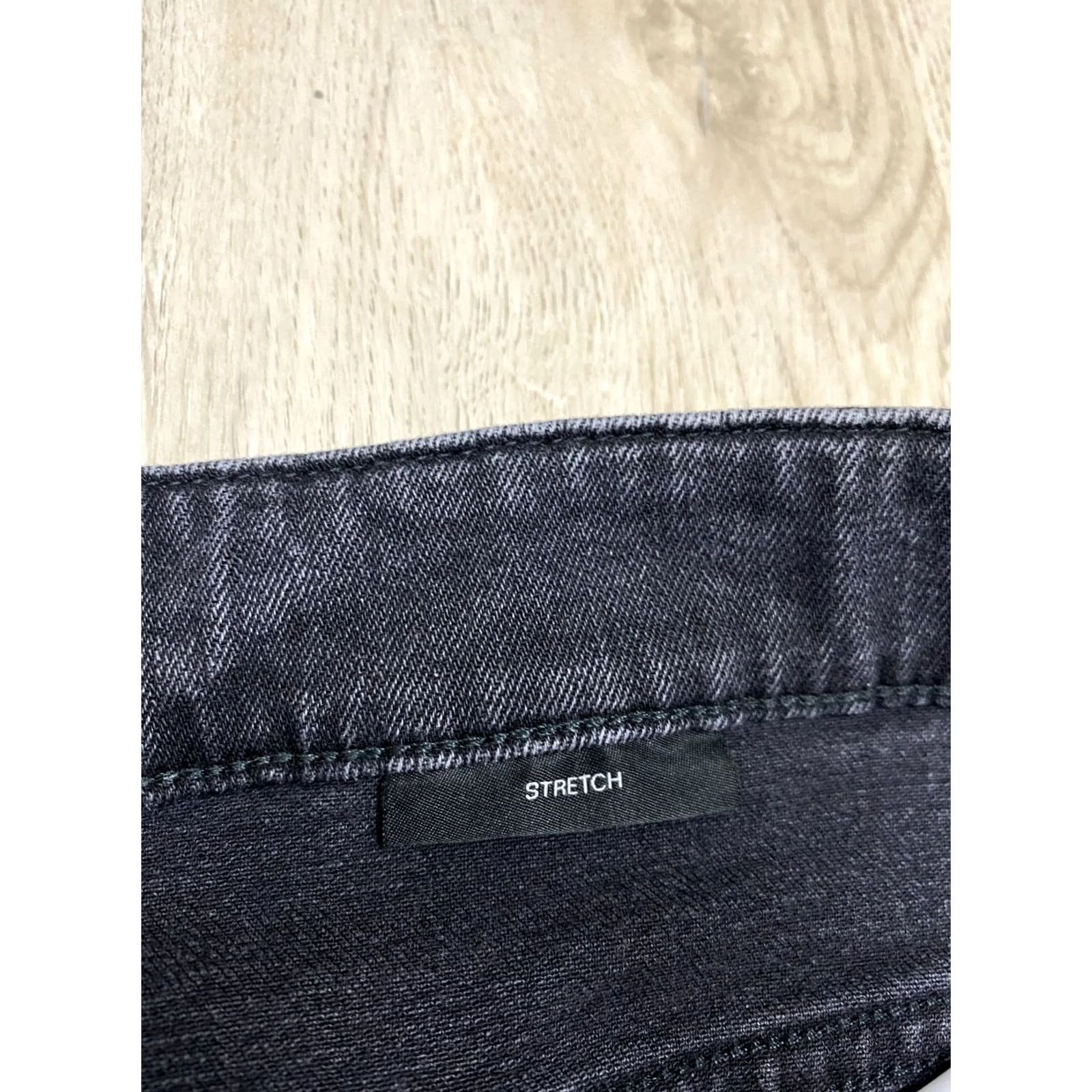 Hugo Boss HUGO BOSS Mens Grey Denim Jeans Size 34 Slim Straight 34 Inseam 34 In Color Grey/Gray Jeans Size US 34 / EU 50 - 6 Thumbnail