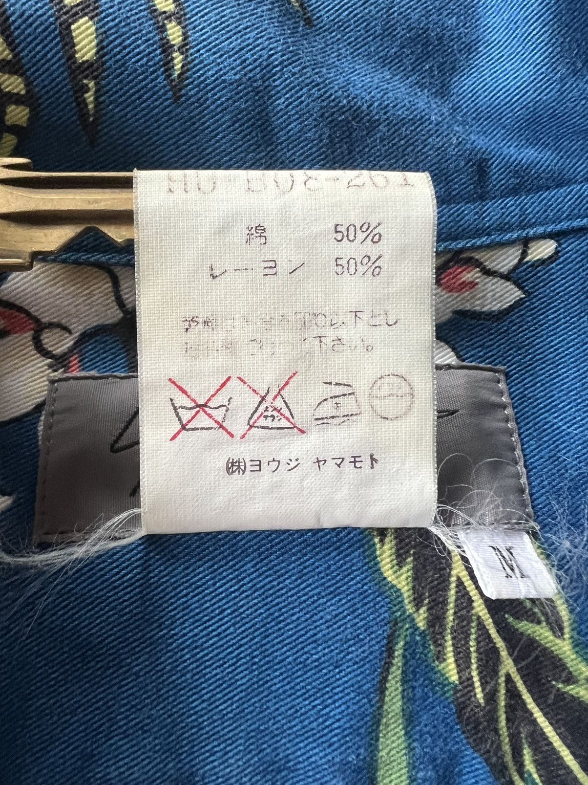 Yohji Yamamoto Yohji Yamamoto Pour Homme SS97 Hawaiian Floral Button Up Size US M / EU 48-50 / 2 - 5 Thumbnail
