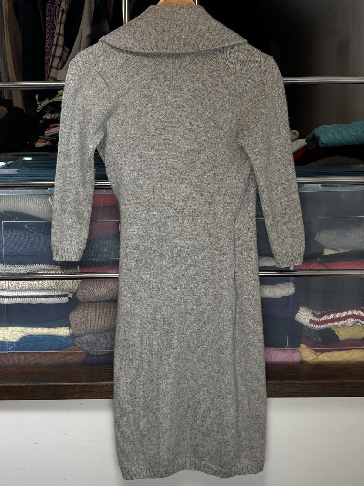 Ralph Lauren Black Label Ralph Lauren Black Label Knitted Wool Cashmere Silk Dress Size S / US 4 / IT 40 - 7 Thumbnail