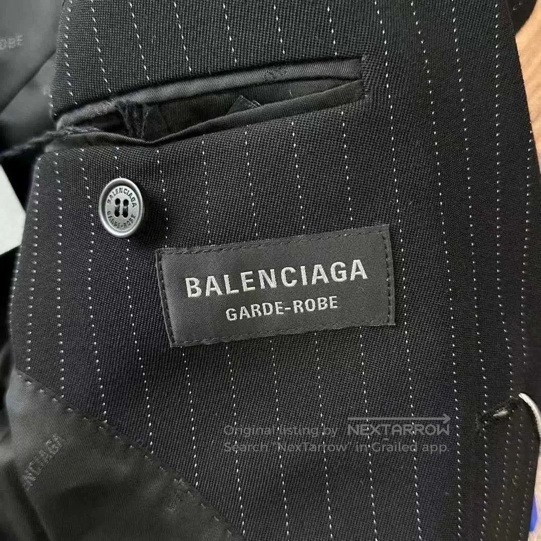 Balenciaga Balenciaga SS23 Striped Blazer. Size US XS / EU 42 / 0 - 8 Thumbnail