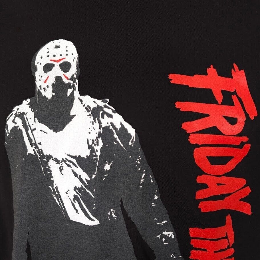 Other Friday The 13th T Shirt Mens Size Medium Black Jason Size US M / EU 48-50 / 2 - 2 Thumbnail
