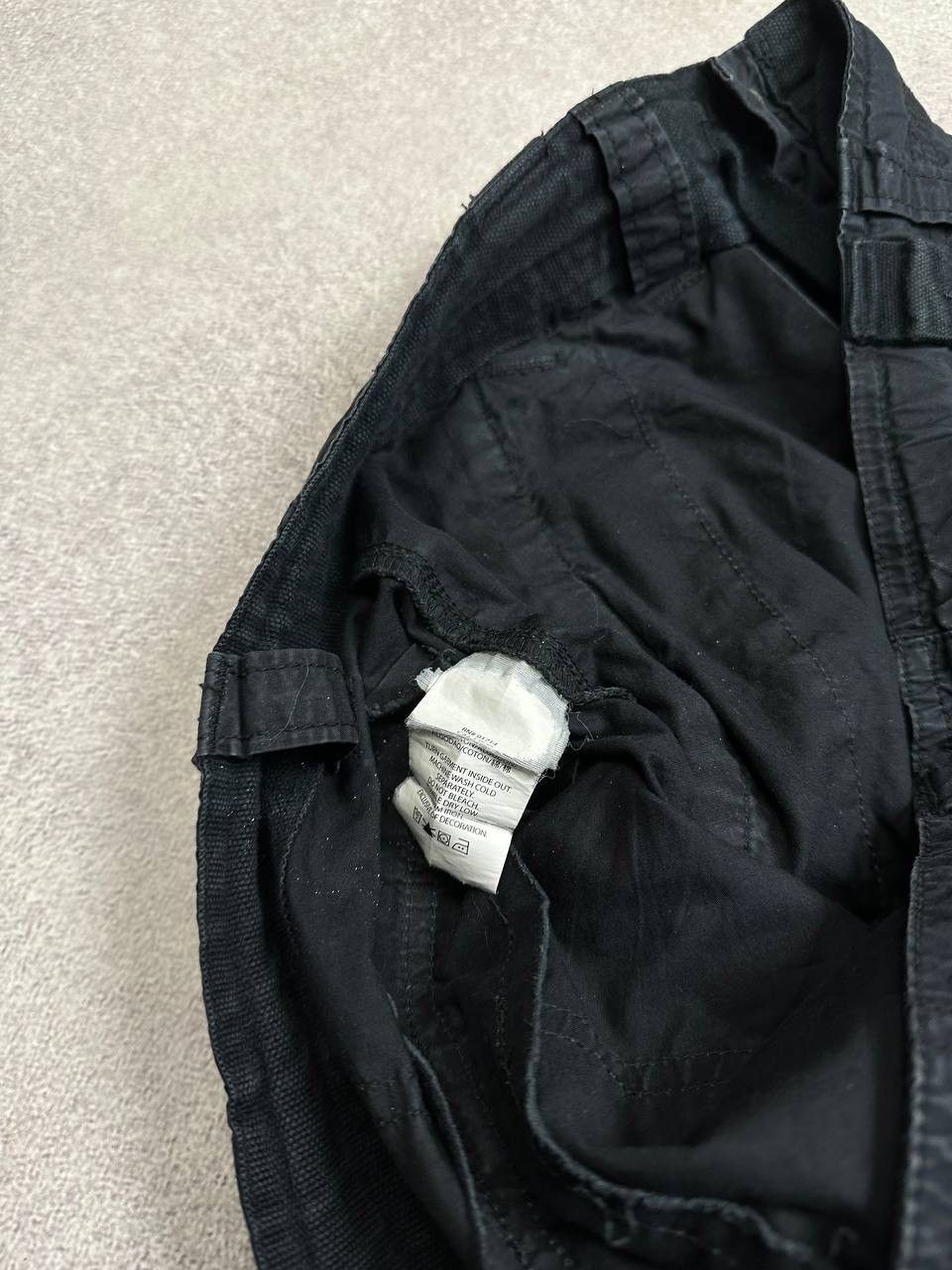 Armani ARMANI Cargo Pants Vintage Trousers Black Sz 31 Size US 31 - 14 Thumbnail