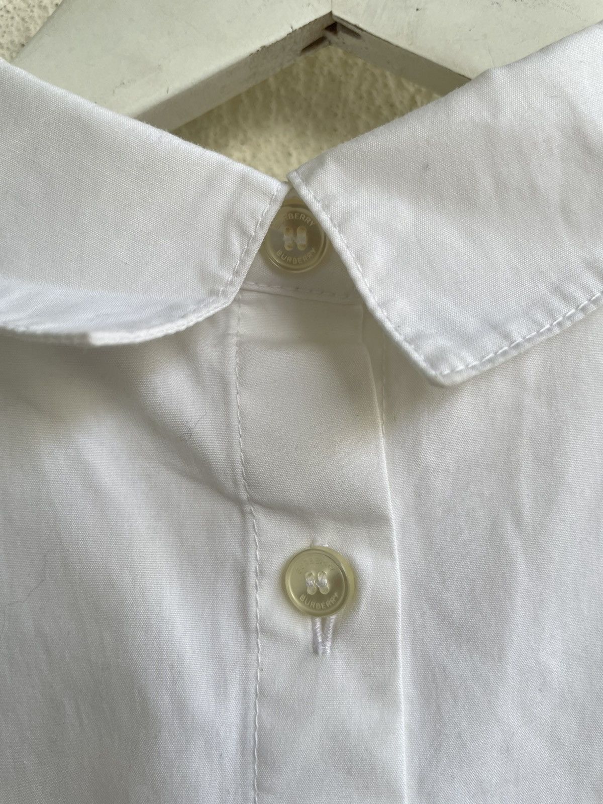 Burberry 00s Burberry Puff Sleeve Peter Pan Collar Embroidery Miumiu Size XXS / US 00 / IT 34 - 8 Thumbnail