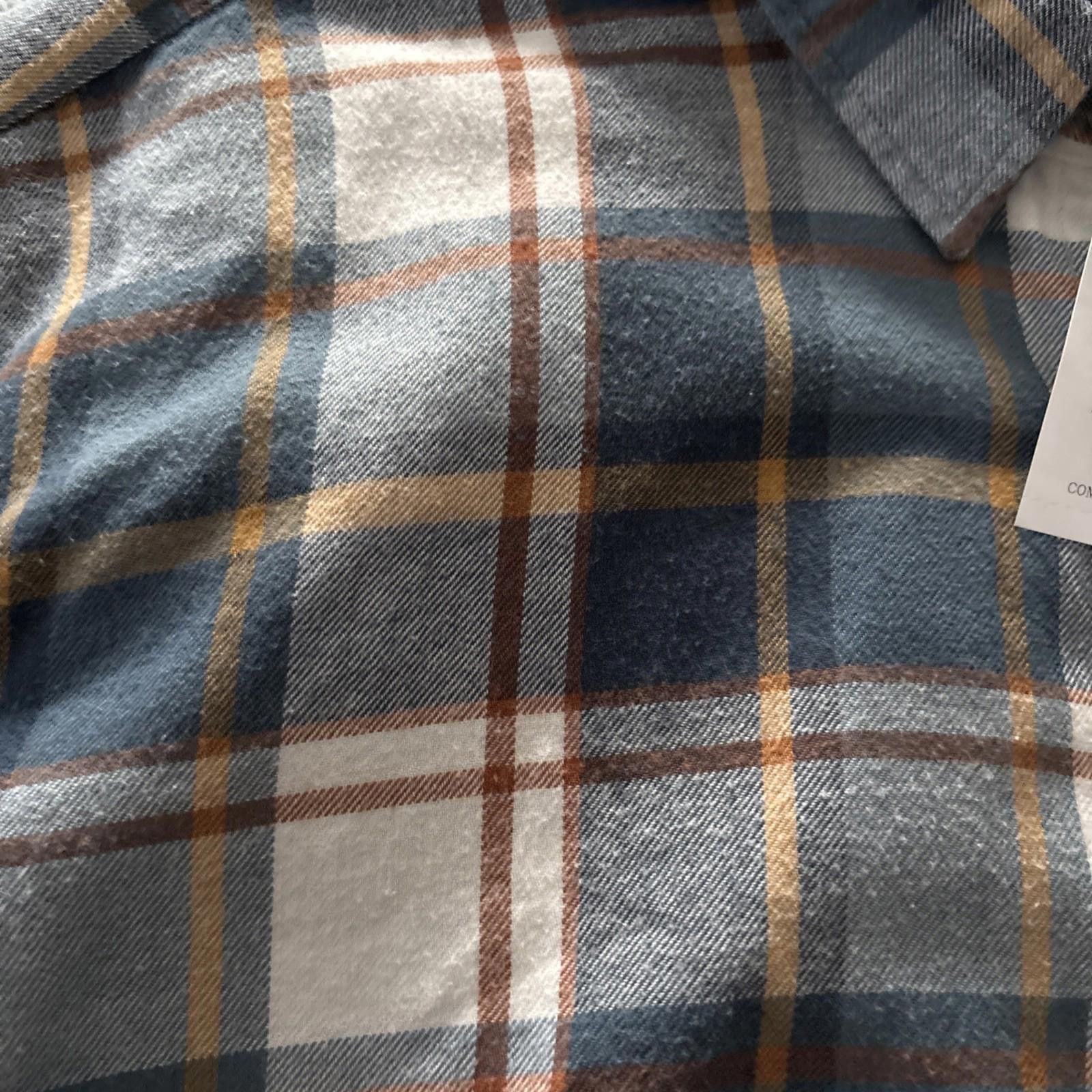 J.Crew J.CREW Men Midwght Flanl Shirt Cttn, Classic Fit, XXL Multi Size US XXL / EU 58 / 5 - 4 Thumbnail