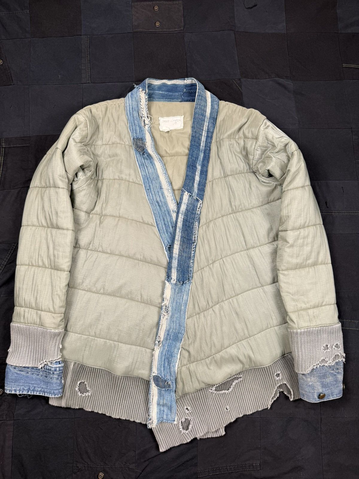 Greg Lauren Stripe Puffy Kimono Size US L / EU 52-54 / 3 - 6 Thumbnail