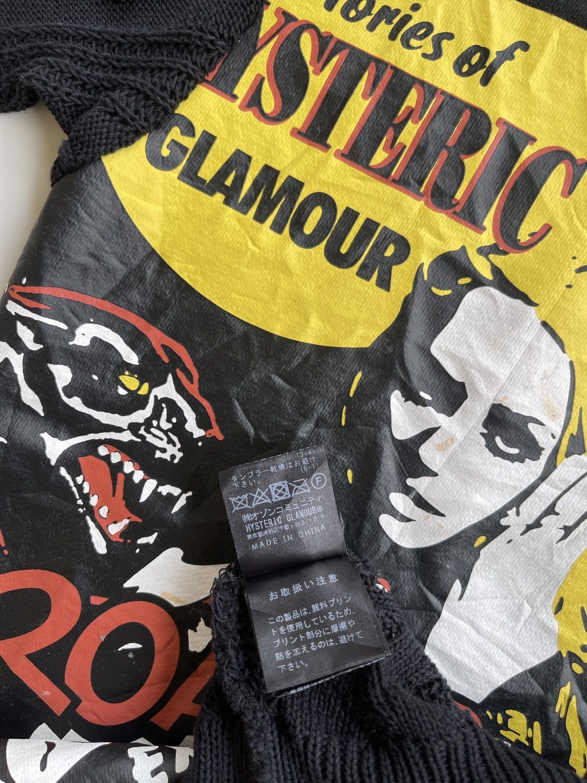 Hysteric Glamour RARE❗️Hysteric Glamour Hybrid Knitted Shirt Size US M / EU 48-50 / 2 - 9 Thumbnail