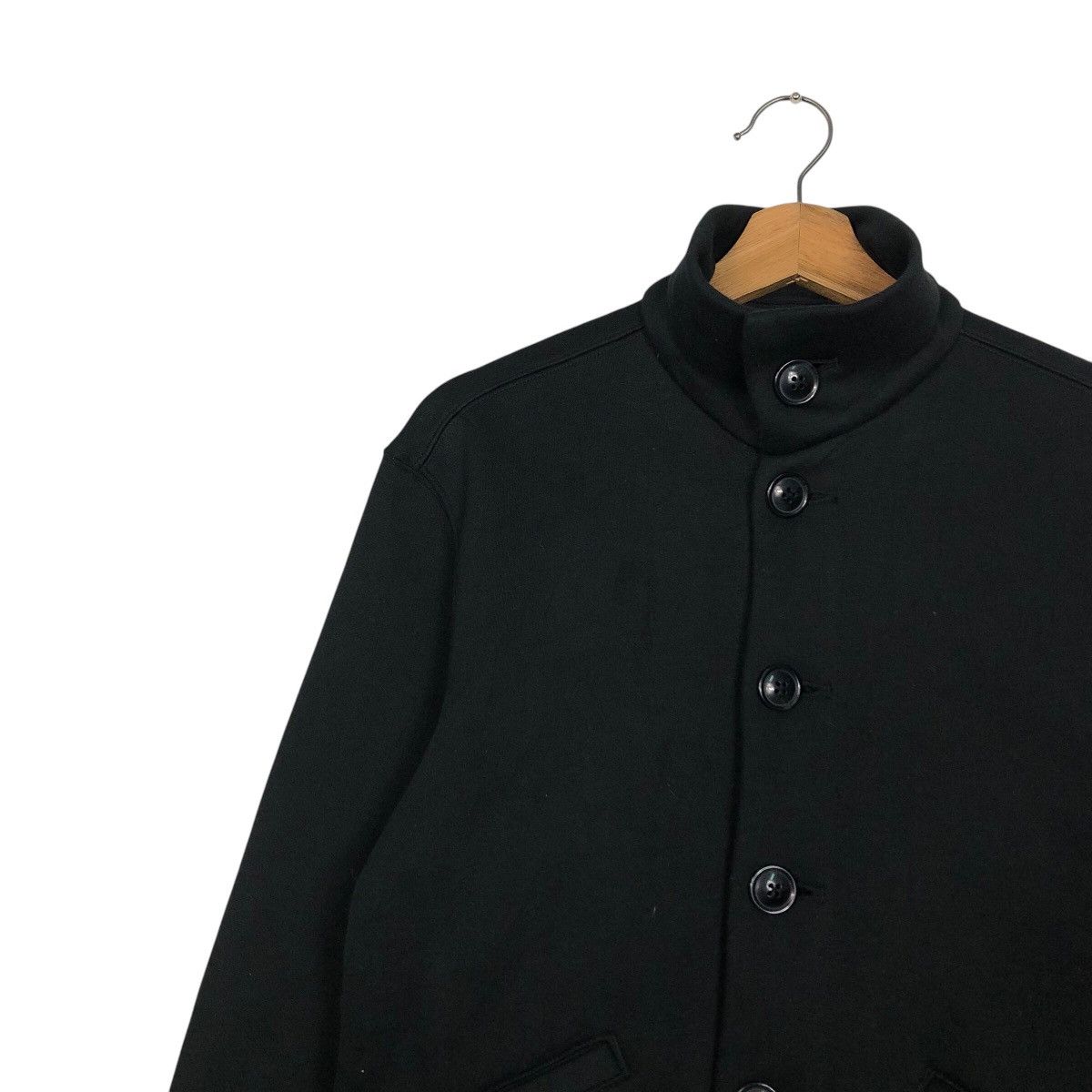 Japanese Brand 📌Rich Black Vintage Cardigan Jacket Uniqlo Undercover Size US M / EU 48-50 / 2 - 8 Thumbnail