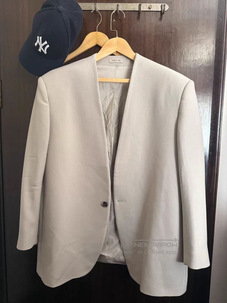Fear of God Fear of God Beige grey blazer Size M / US 6-8 / IT 42-44 - 5 Thumbnail
