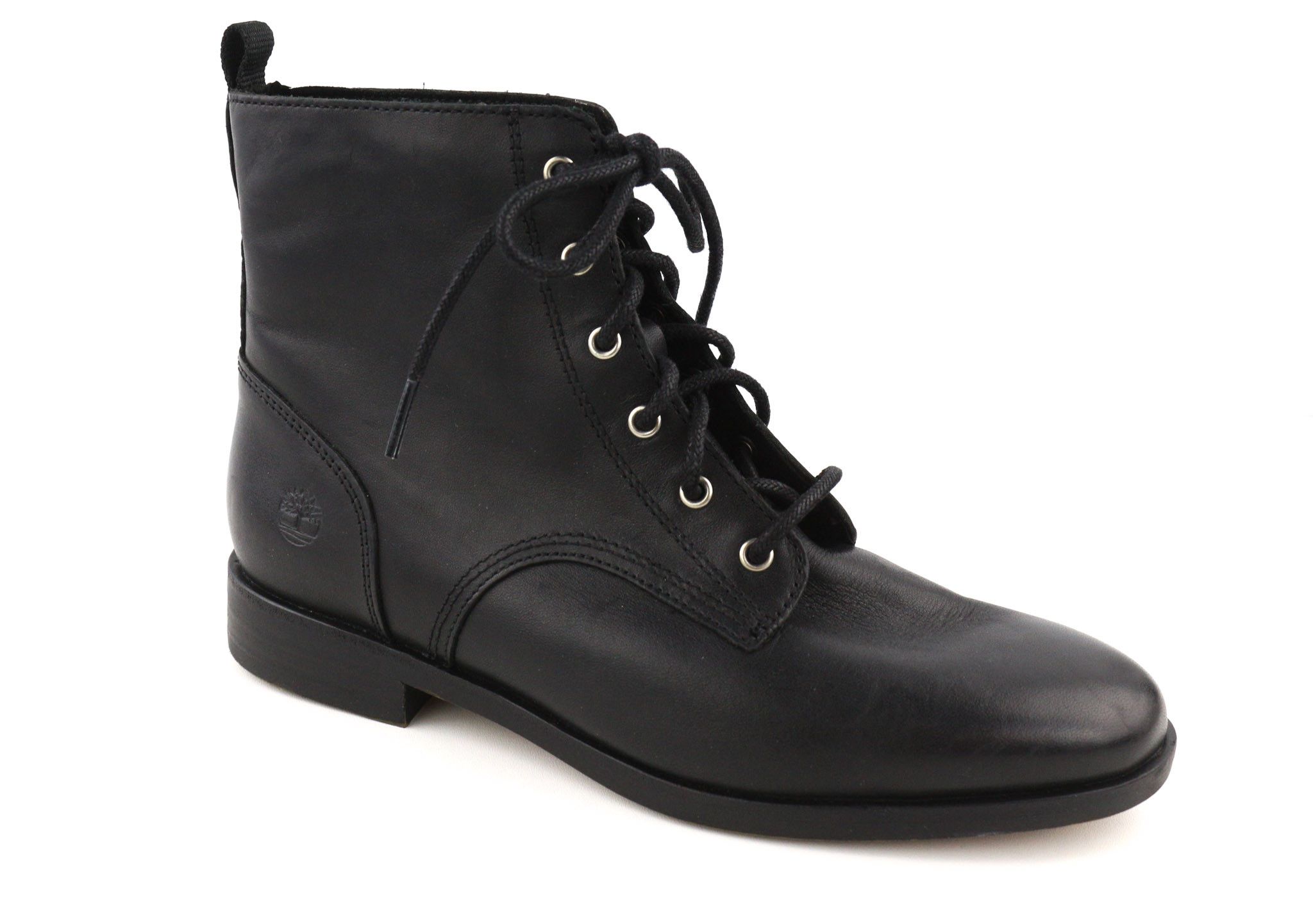 Timberland A21ED-A5819 EU38/38.5 Black Leather High Top Shoes 81163 Size US 7 / IT 37 - 15 Thumbnail