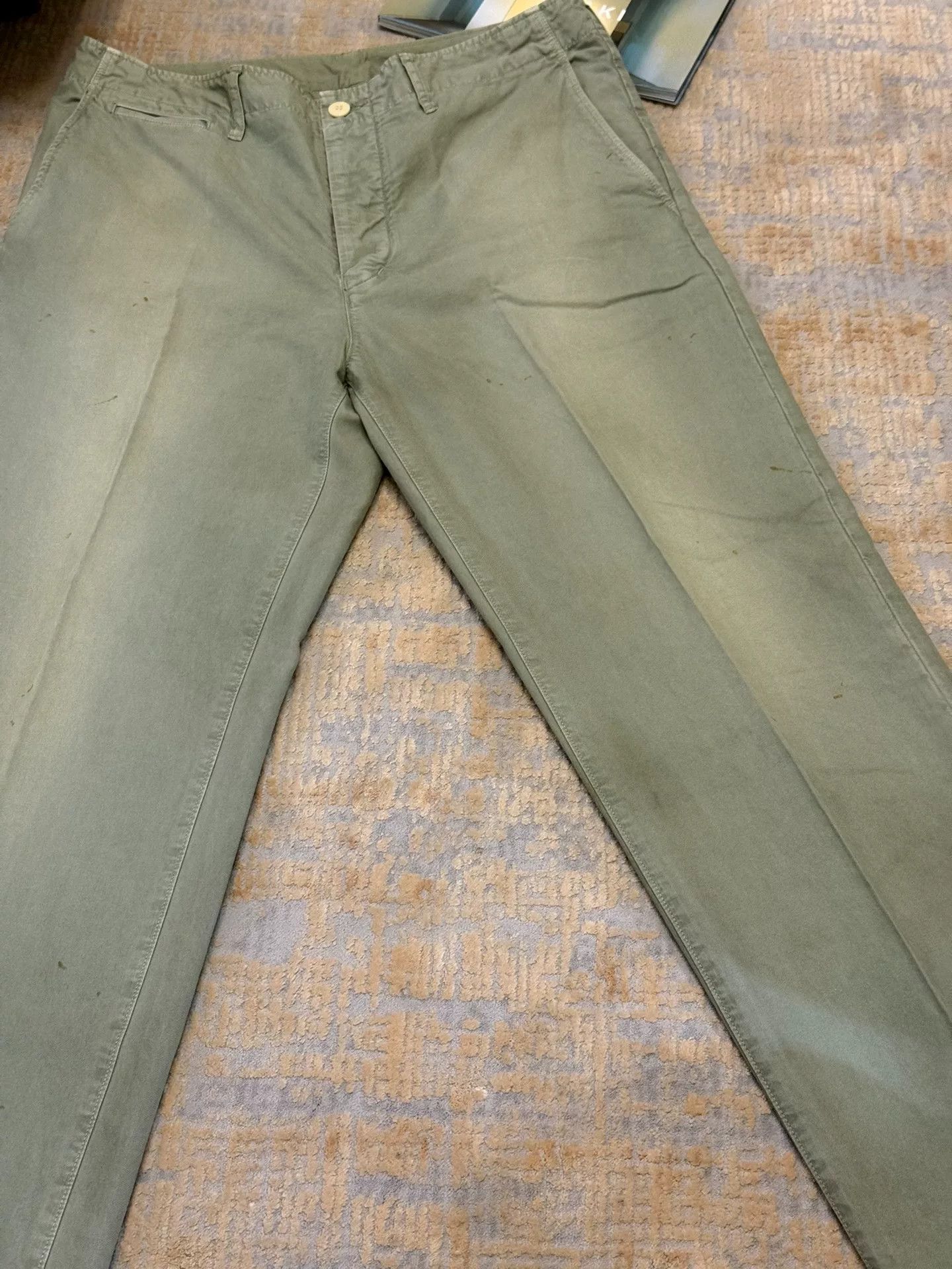 Visvim 24SS Visvim Field Chino Pants Lt.Green Size US 30 / EU 46 - 1 Thumbnail