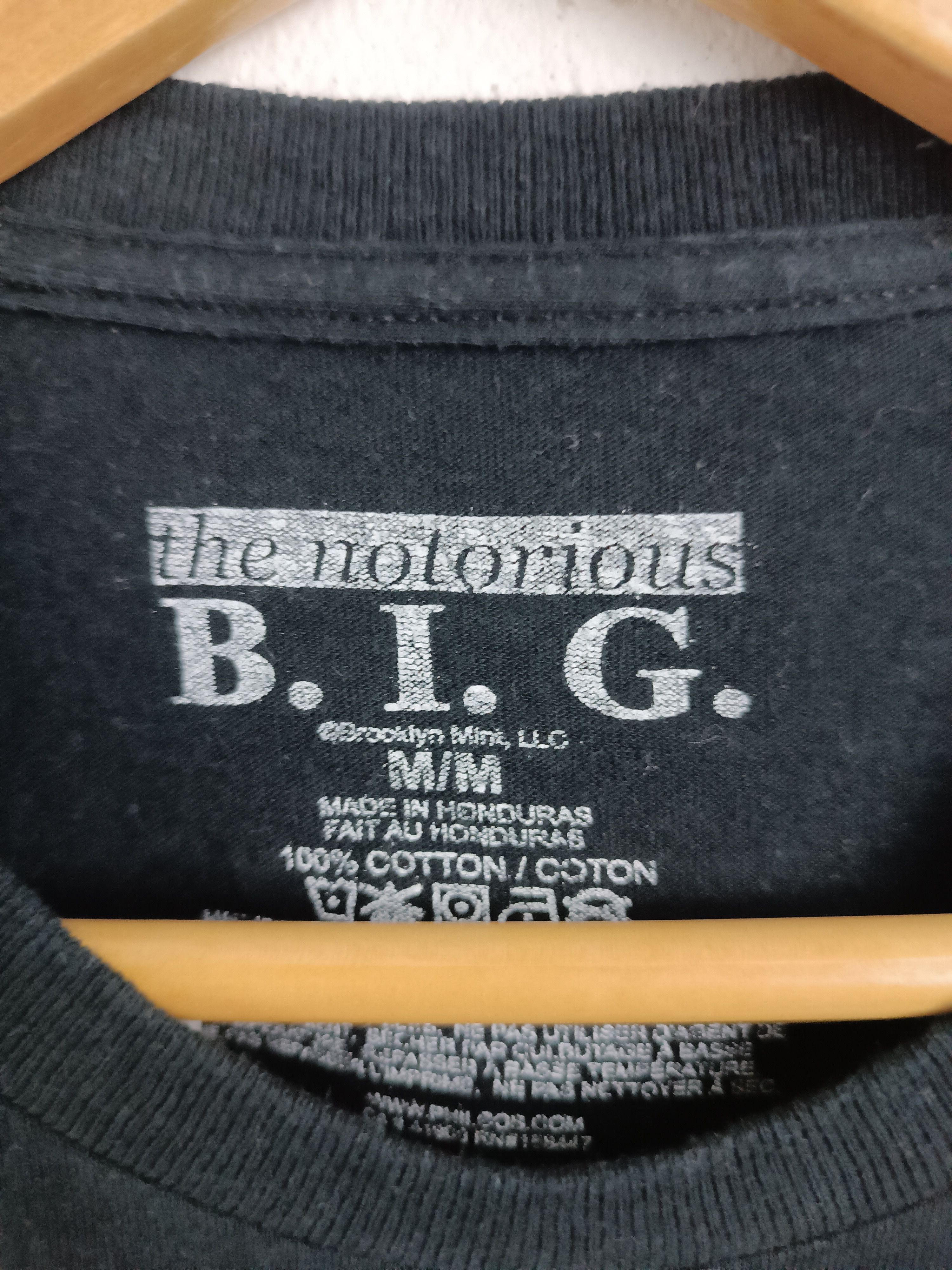 Rap Tees VINTAGE BIGGIE SMALL NOTORIUS BIG RAP HIP HOP DRE SNOOP Size US M / EU 48-50 / 2 - 7 Thumbnail