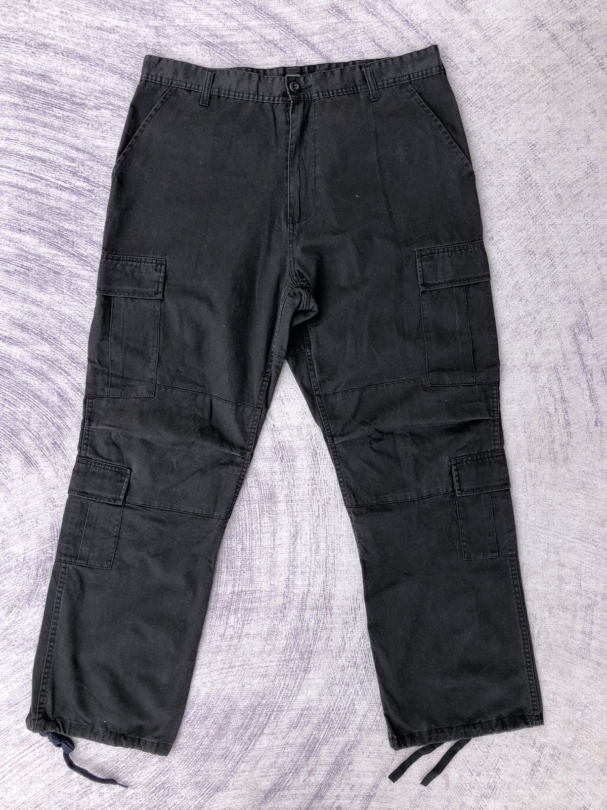 All Blacks W36 Vintage Black Cargo Pants 8 poket Military Pants Size US 36 / EU 52 - 1 Thumbnail