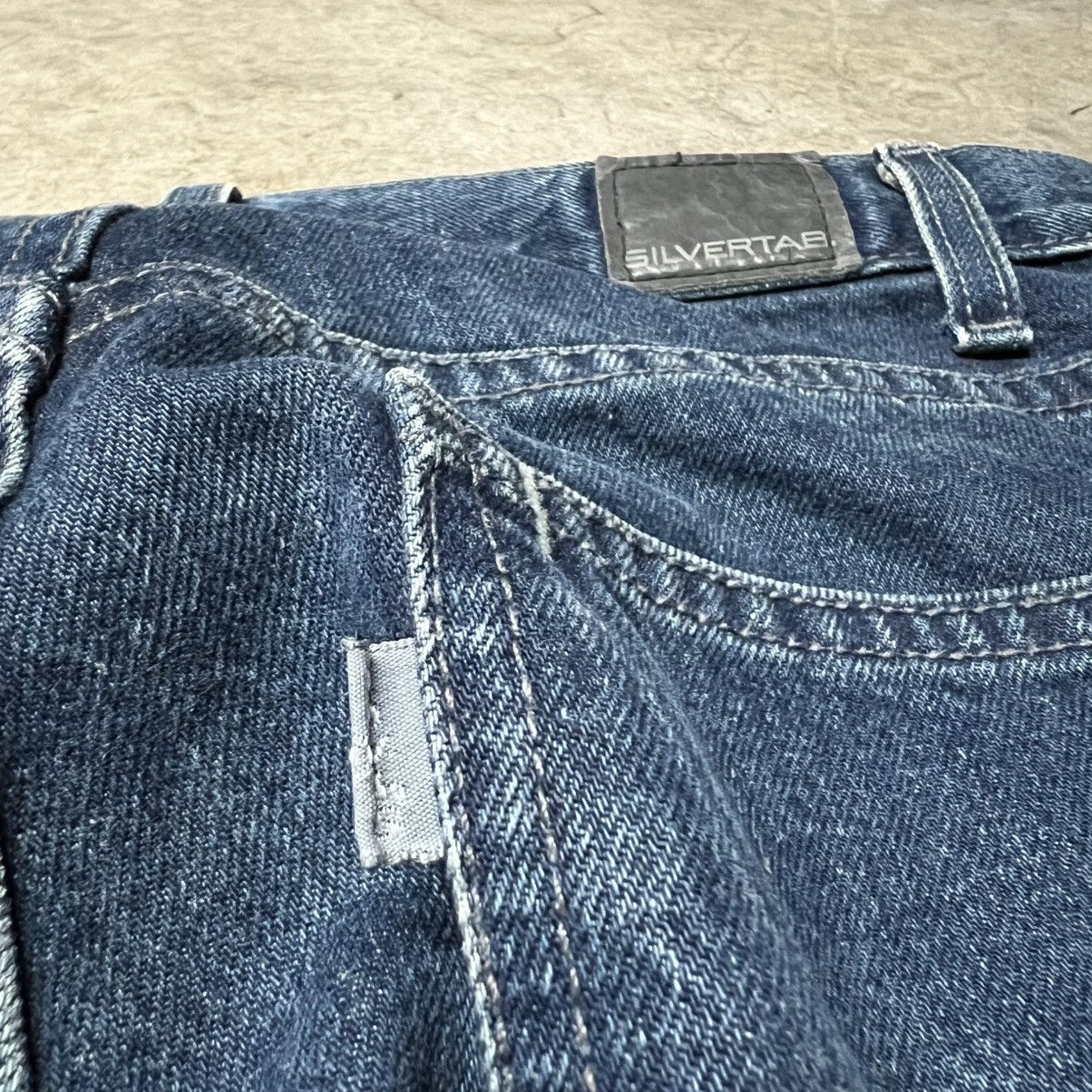 Levi's × Levi's Vintage Clothing × Vintage Vintage 2000’s Levi’s Silver-Tab BAGGY Wide-Leg Denim Jeans Size US 31 - 4 Thumbnail