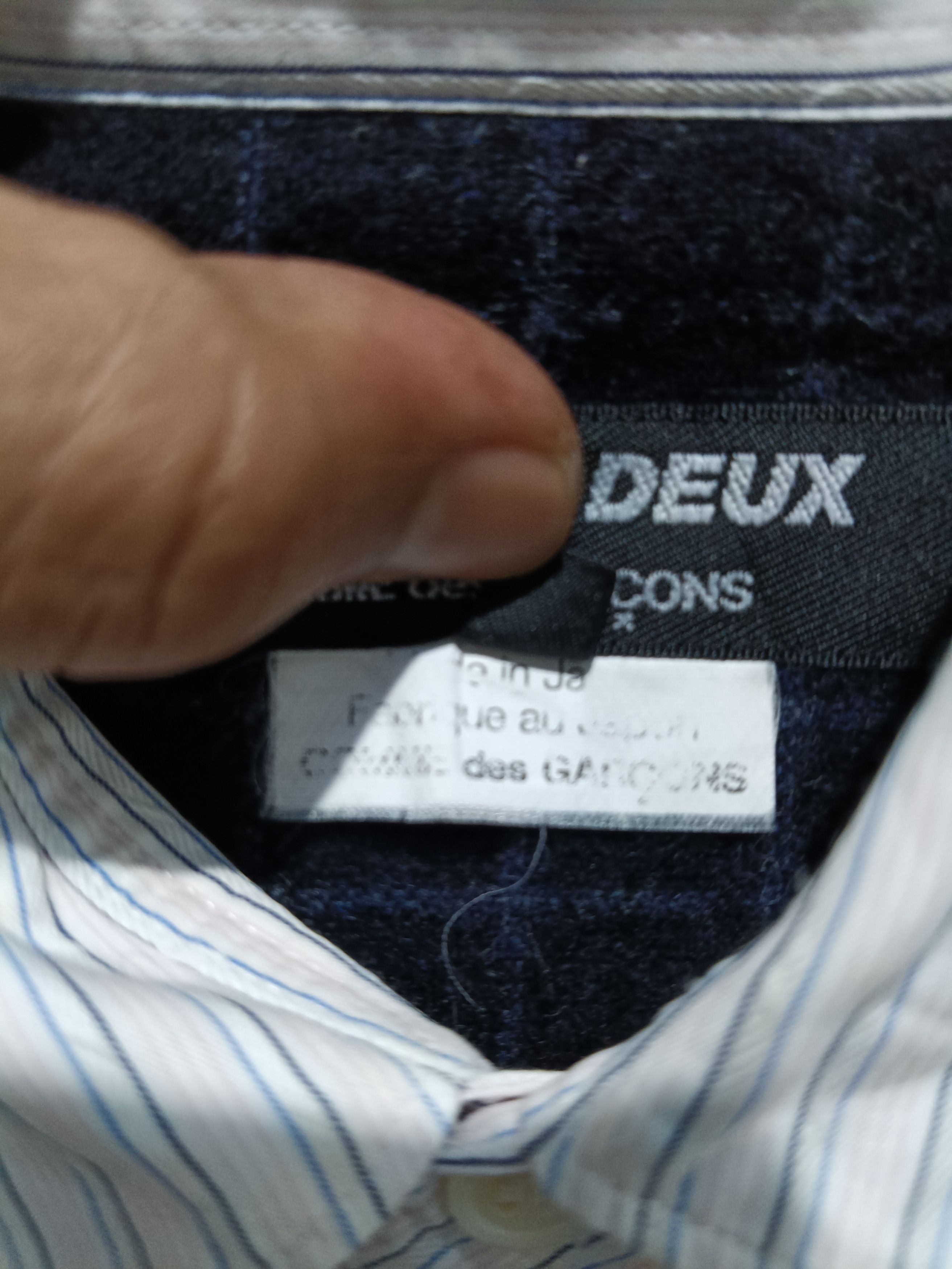 Comme des Garcons Homme Deux Comme des garcons homme deux shirt button Size US M / EU 48-50 / 2 - 7 Thumbnail