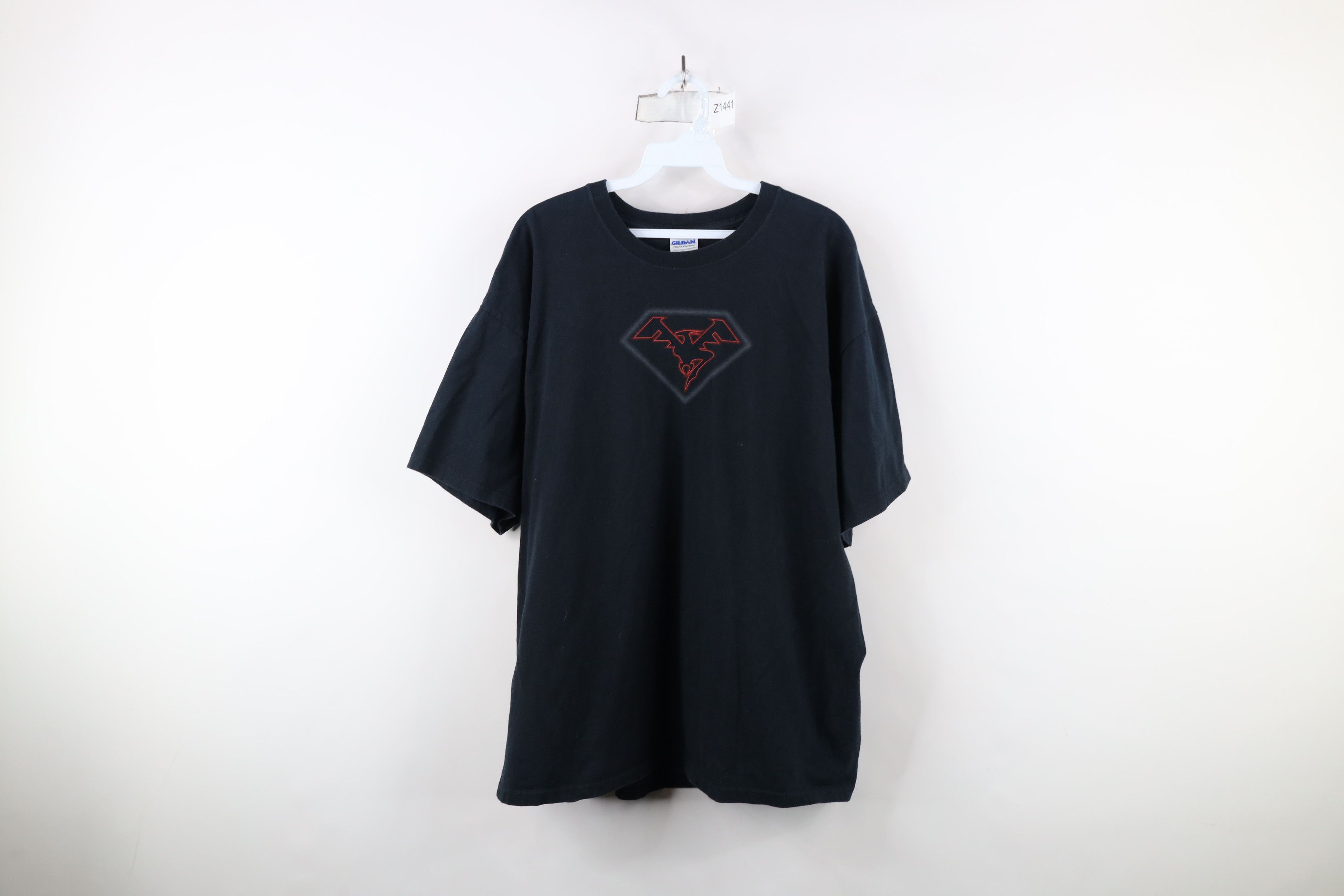 Vintage Vintage Y2K Streetwear Corp AR 15 Dragon T-Shirt Black Size US XL / EU 56 / 4 - 1 Thumbnail