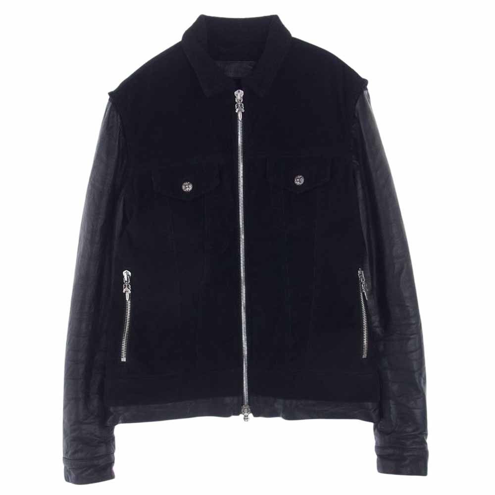 Chrome Hearts Chrome Hearts Cordouroy Leather Jacket Size US M / EU 48-50 / 2 - 1 Thumbnail