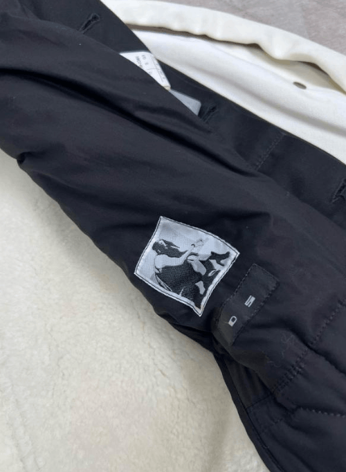 Rick Owens Rick Owens Black & White Shearling Collar Denim Jacket Size US S / EU 44-46 / 1 - 5 Thumbnail