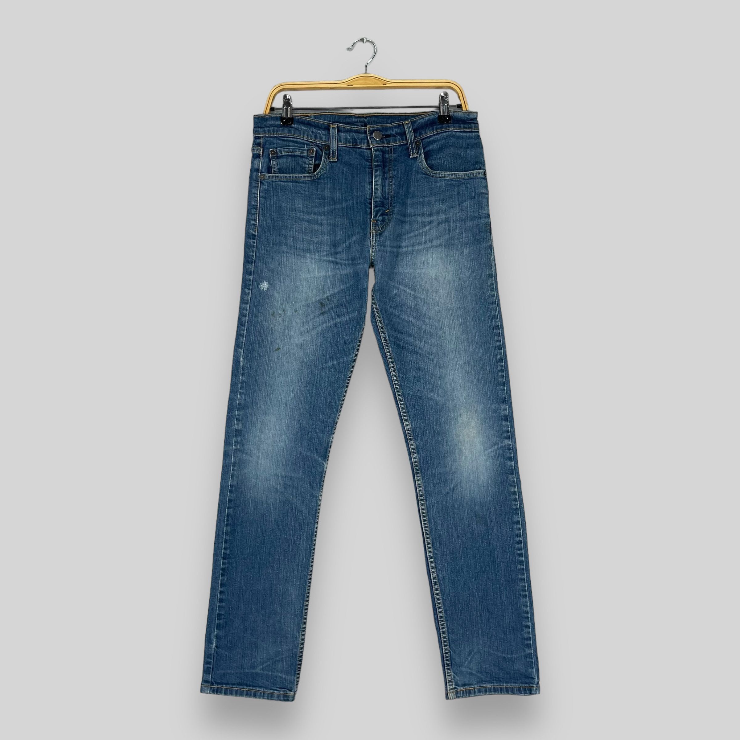Size 32 Levis 502 Slim Fit Tapered Reinforced Dirty Jeans