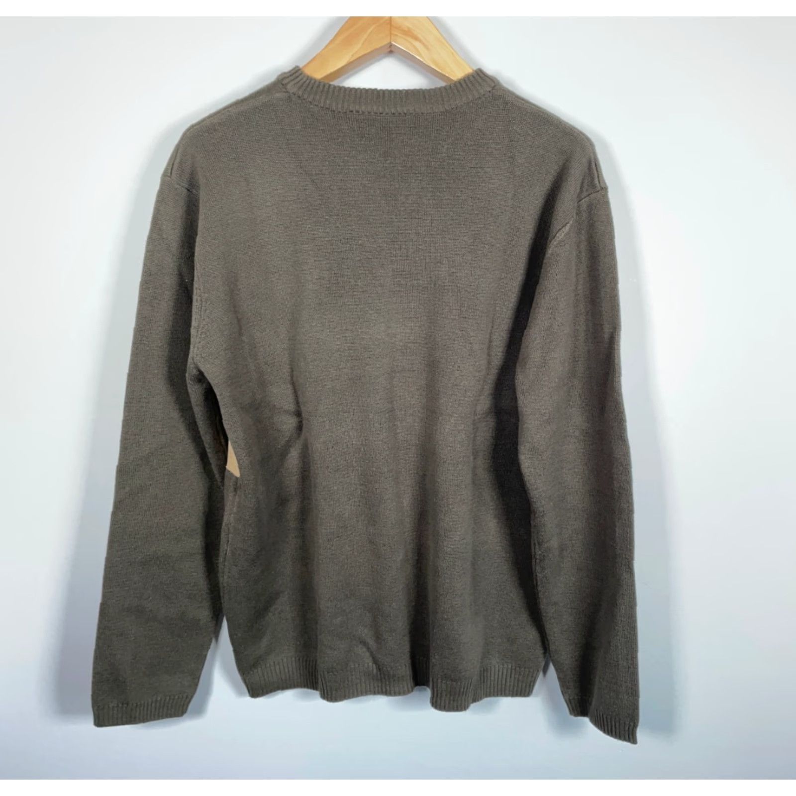 Vintage VINTAGE Y2K Striped Pattern Sweater Men’s Large Brown Green Acrylic Knit Japan Made Size US L / EU 52-54 / 3 - 2 Thumbnail