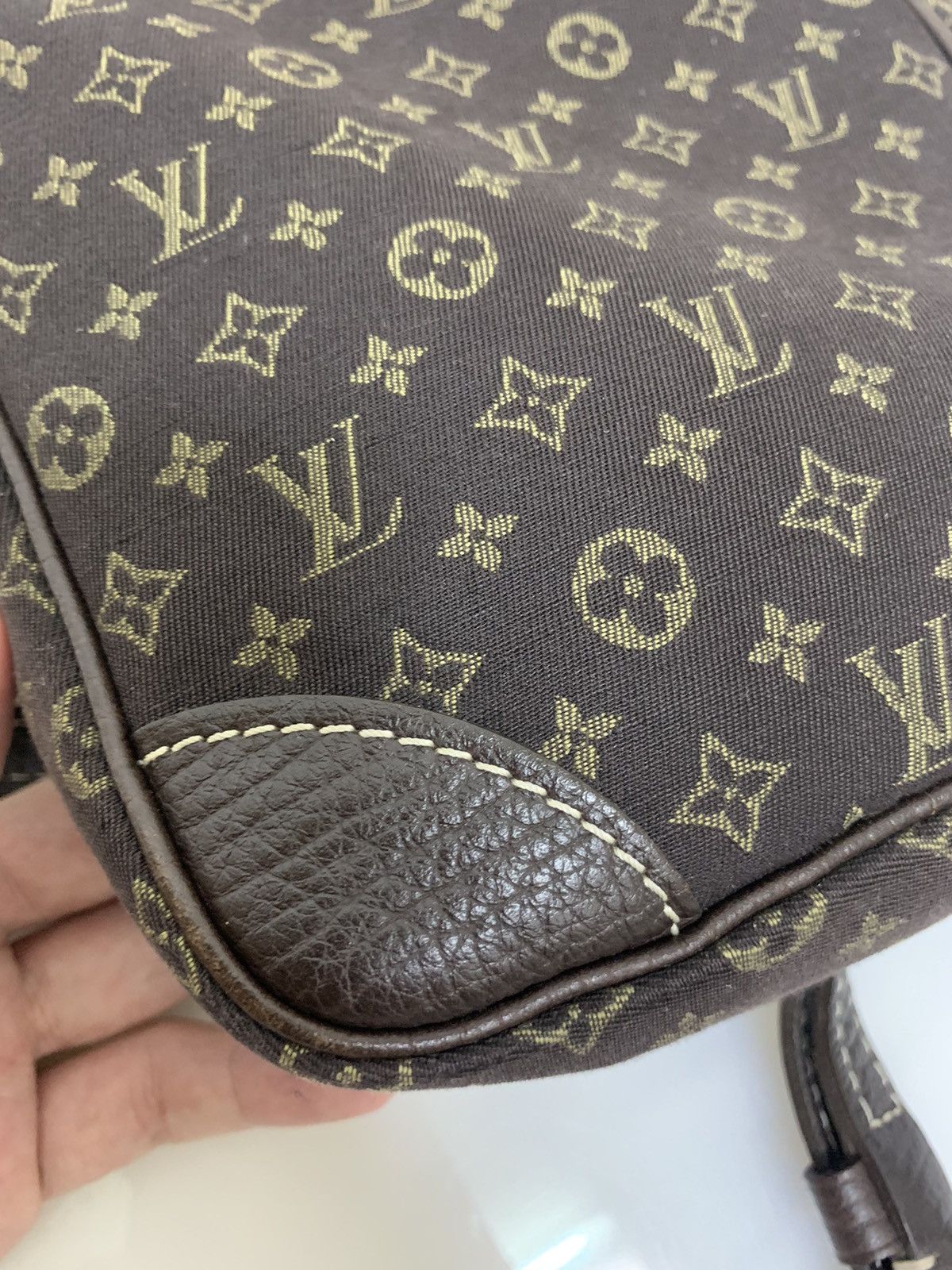 Louis Vuitton Louis Vuitton Monogram Mini Lin Danube Shoulder Bag Size ONE SIZE - 11 Thumbnail