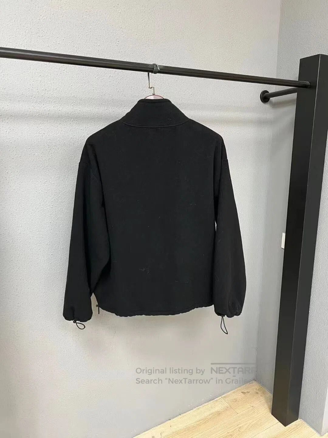 Miu Miu black fleece jacket by Miu Miu. Size XS / US 0-2 / IT 36-38 - 2 Thumbnail