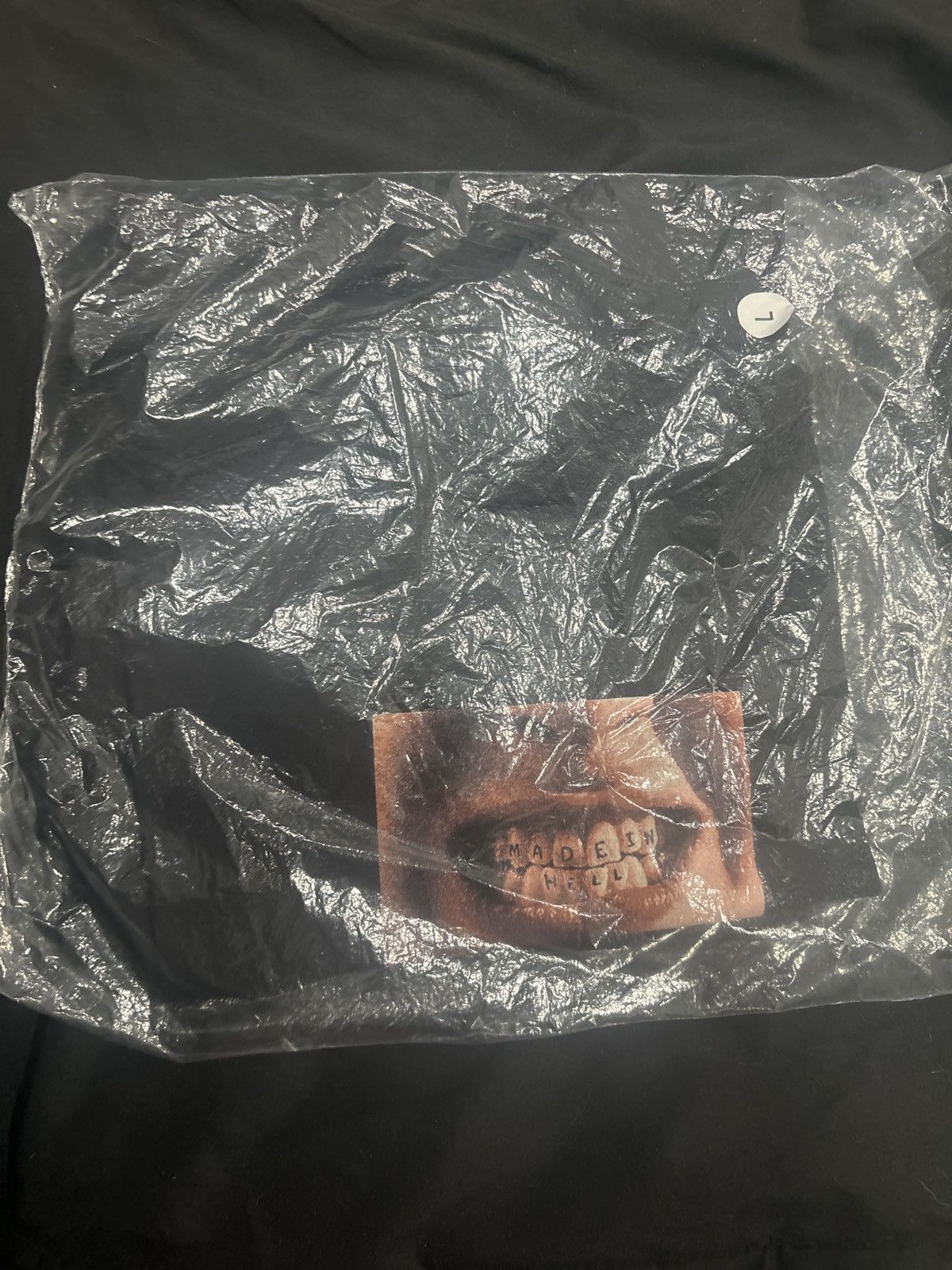 Fuck The Population Made In Hell Tee (Teeth Tee) Size US L / EU 52-54 / 3 - 2 Thumbnail