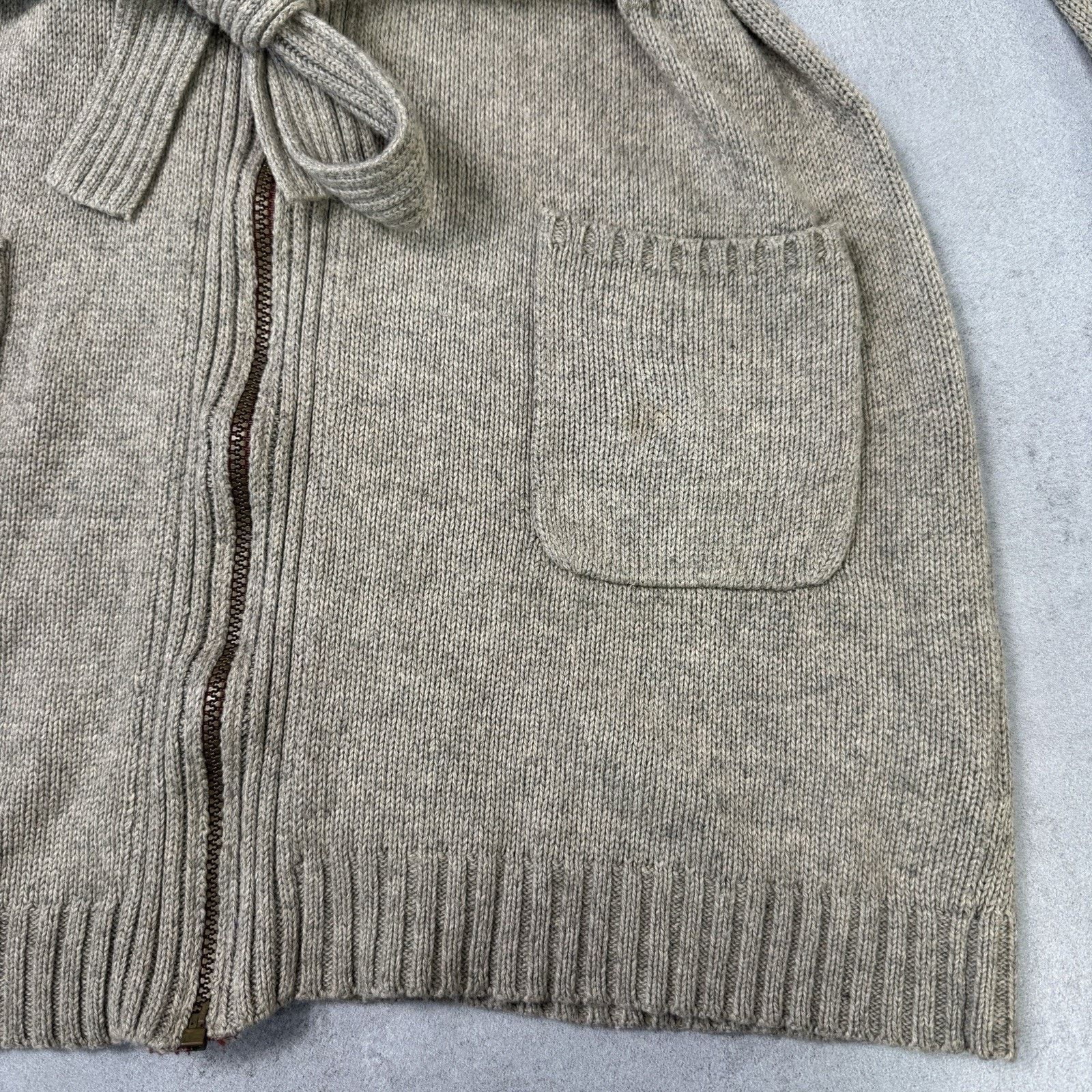 Weekend Max Mara Weekend Max Mara Women Cardigan Beige Zip Size L Size L / US 10 / IT 46 - 13 Thumbnail