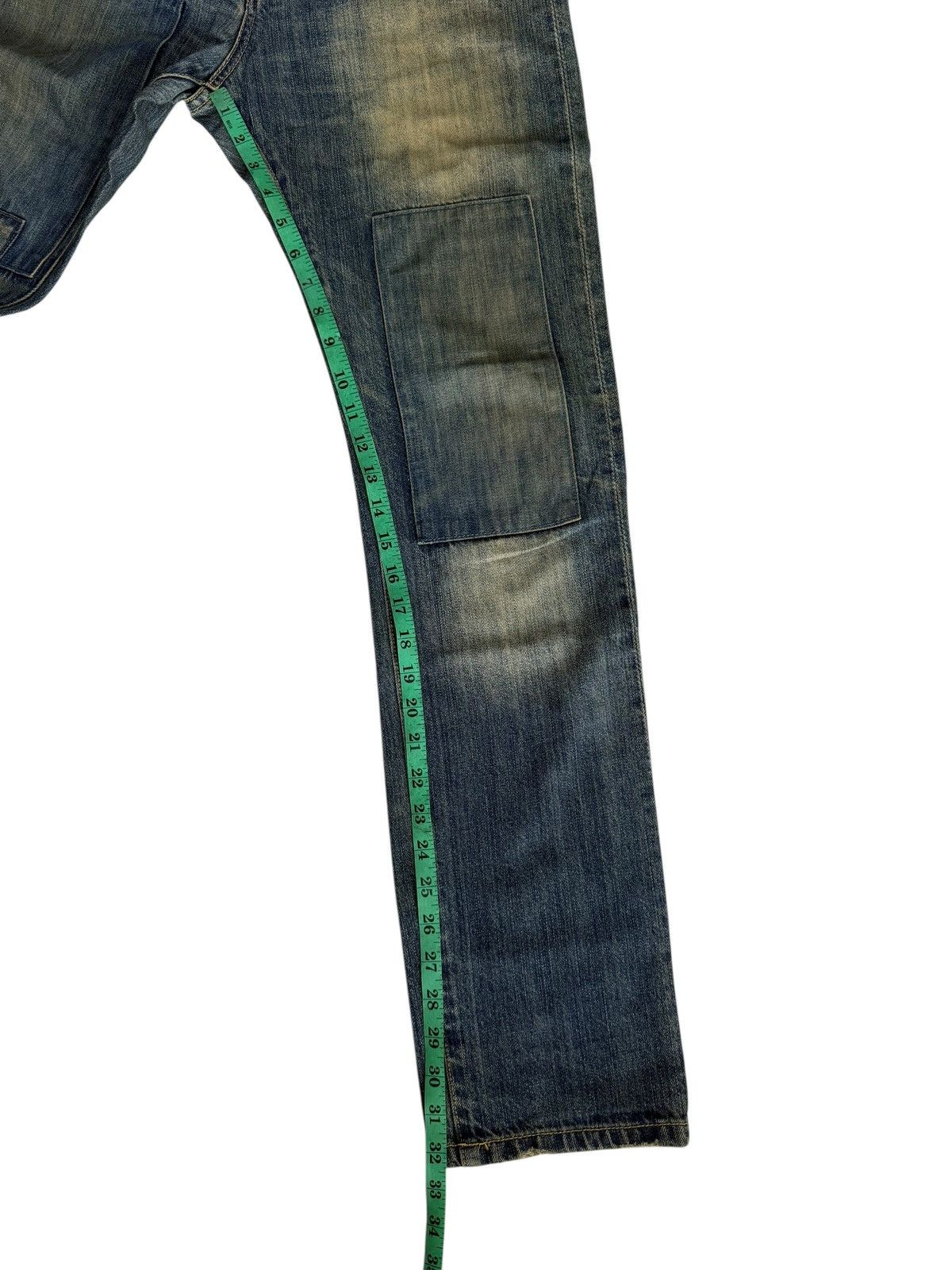 Global Work Vintage Japan Global Work Patchwork Fade Jeans Pants Denim Size US 30 / EU 46 - 11 Thumbnail