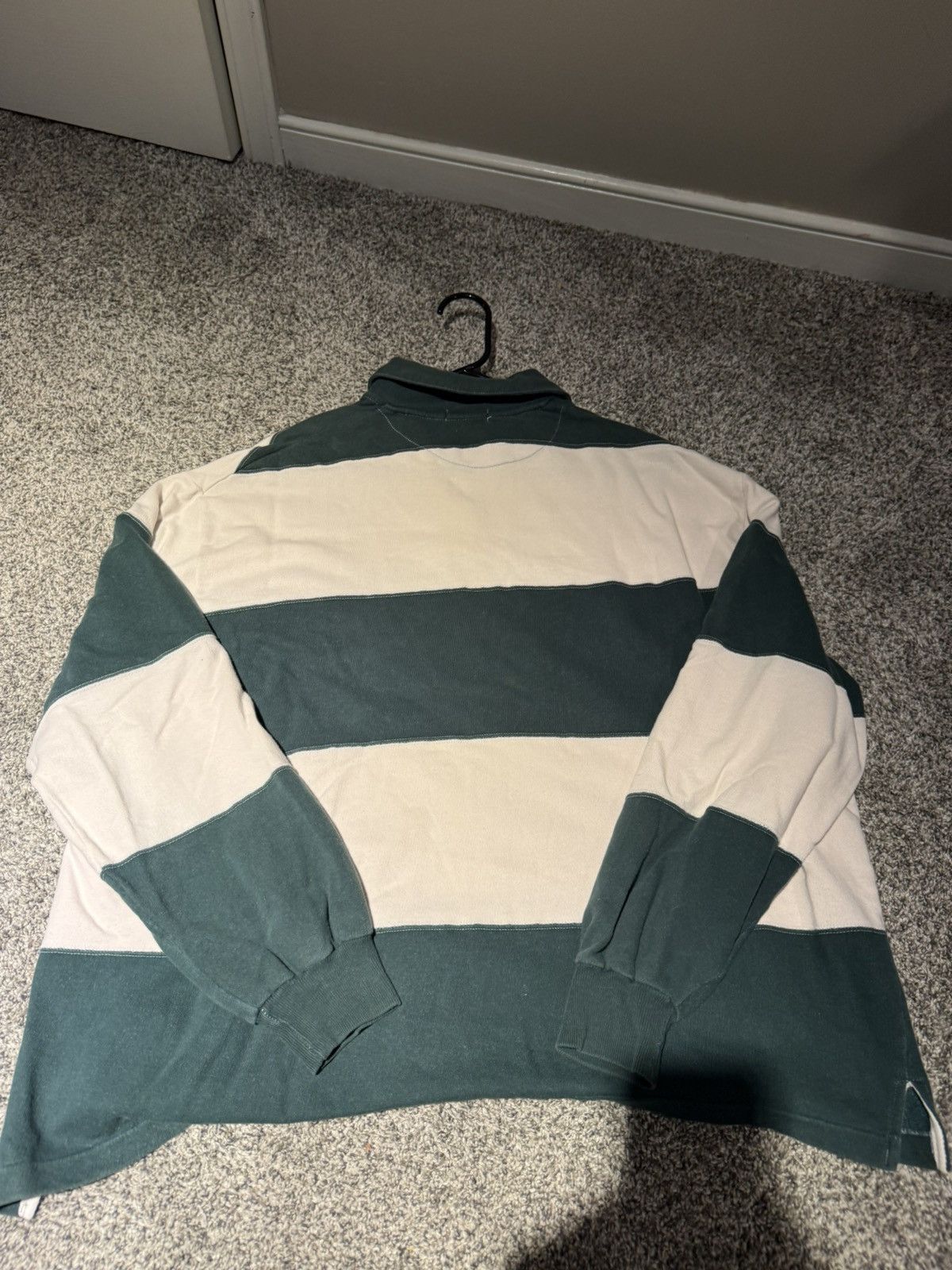 McGregor Vintage McGregor rugby polo. Clean forest green striped Size US XL / EU 56 / 4 - 3 Thumbnail