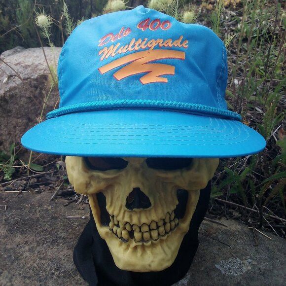 Vintage DS Vintage Delo 400 Multigrade Rope Snap Back Hat Size ONE SIZE - 1 Thumbnail