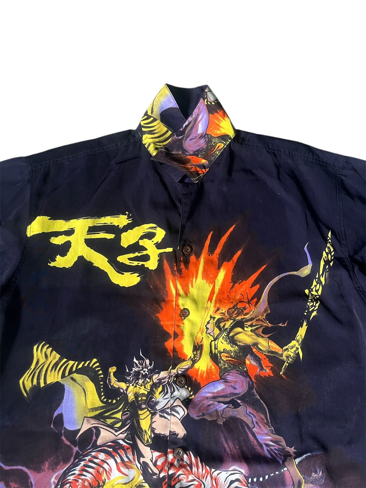 Japanese Brand VINTAGE Stanley Adams "SON OF HEAVEN" All Over Print Size US XXL / EU 58 / 5 - 3 Thumbnail