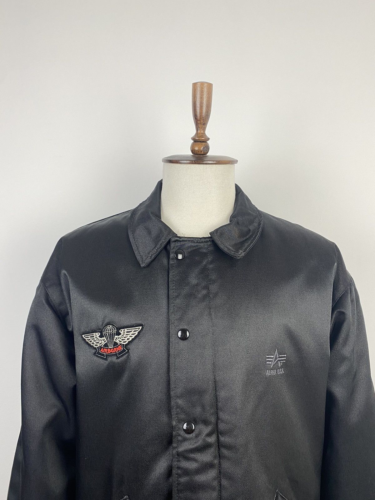 Alpha Industries × Vintage Men’s Vintage Alpha Industries Airborne Jacket Coat size XL Size US XL / EU 56 / 4 - 3 Thumbnail