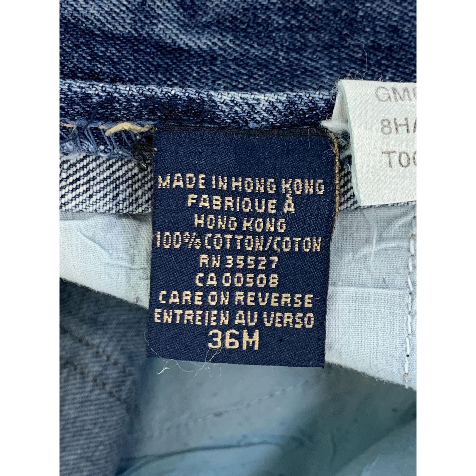 Marithe + Francois Girbaud Archive Denim Cargo Pants Size US 36 / EU 52 - 4 Thumbnail