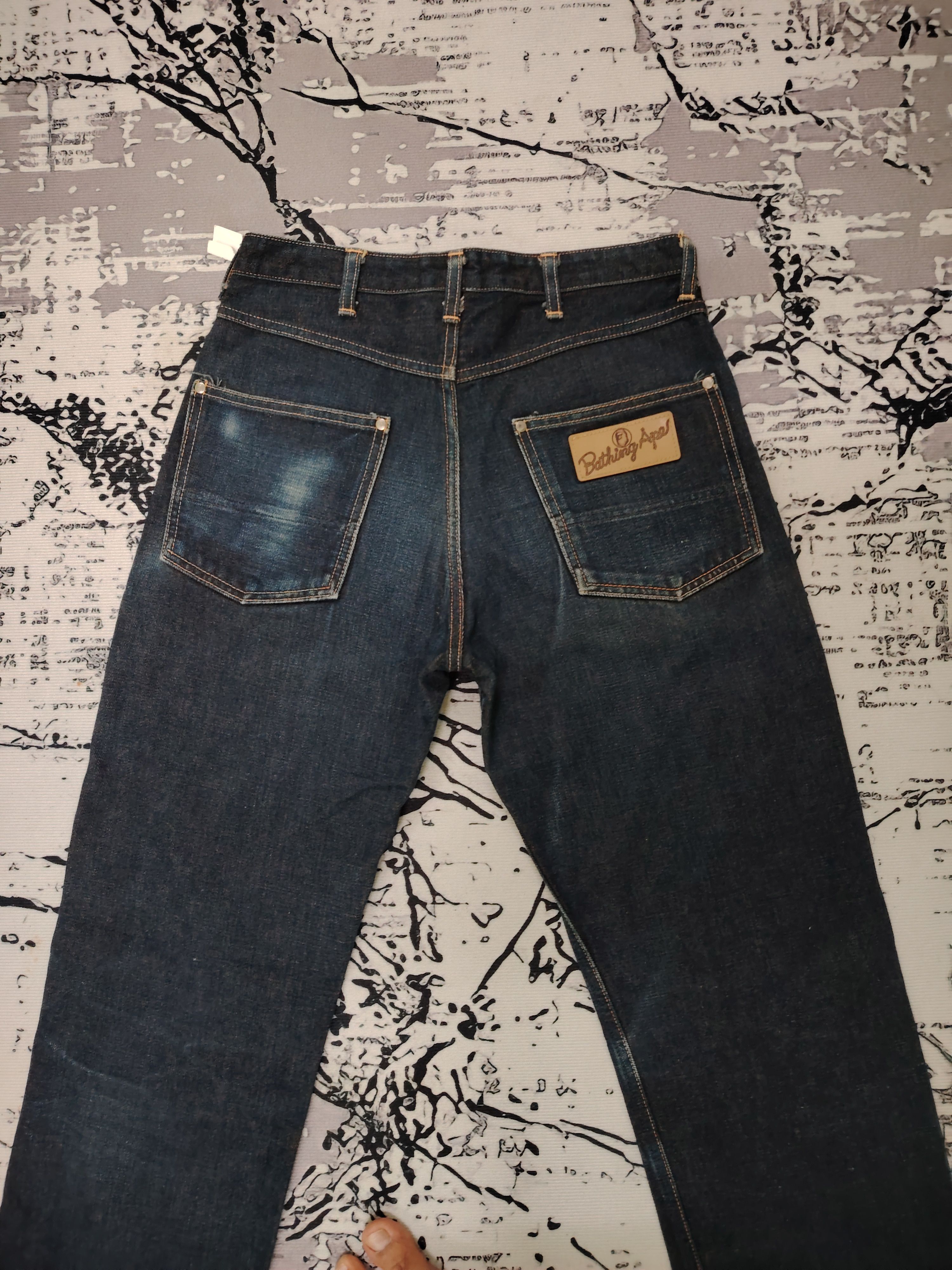 Bape BAPE Selvedge Jeans Size US 29 - 2 Thumbnail