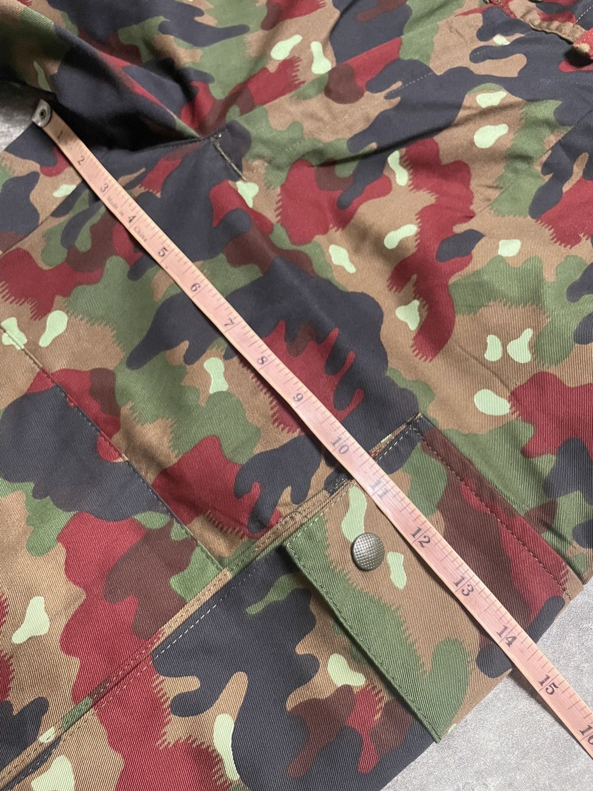 Japanese Brand M83 Swiss Field Camo Pants Size US 32 / EU 48 - 15 Thumbnail