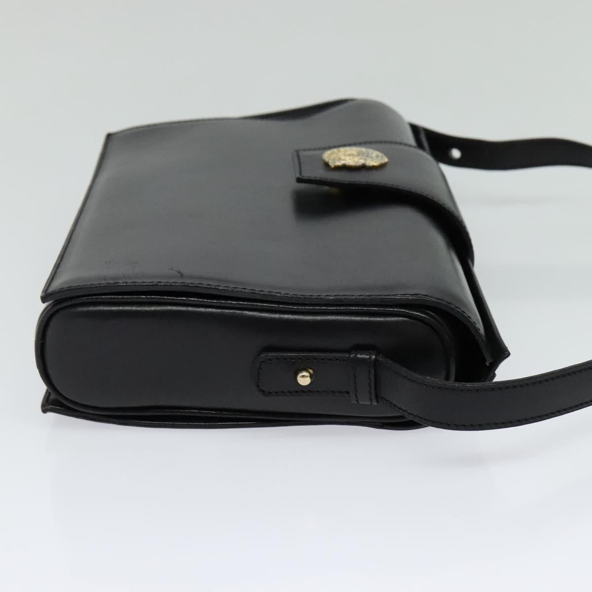 Celine CELINE Shoulder Bag Leather Black Gold Size ONE SIZE - 5 Thumbnail