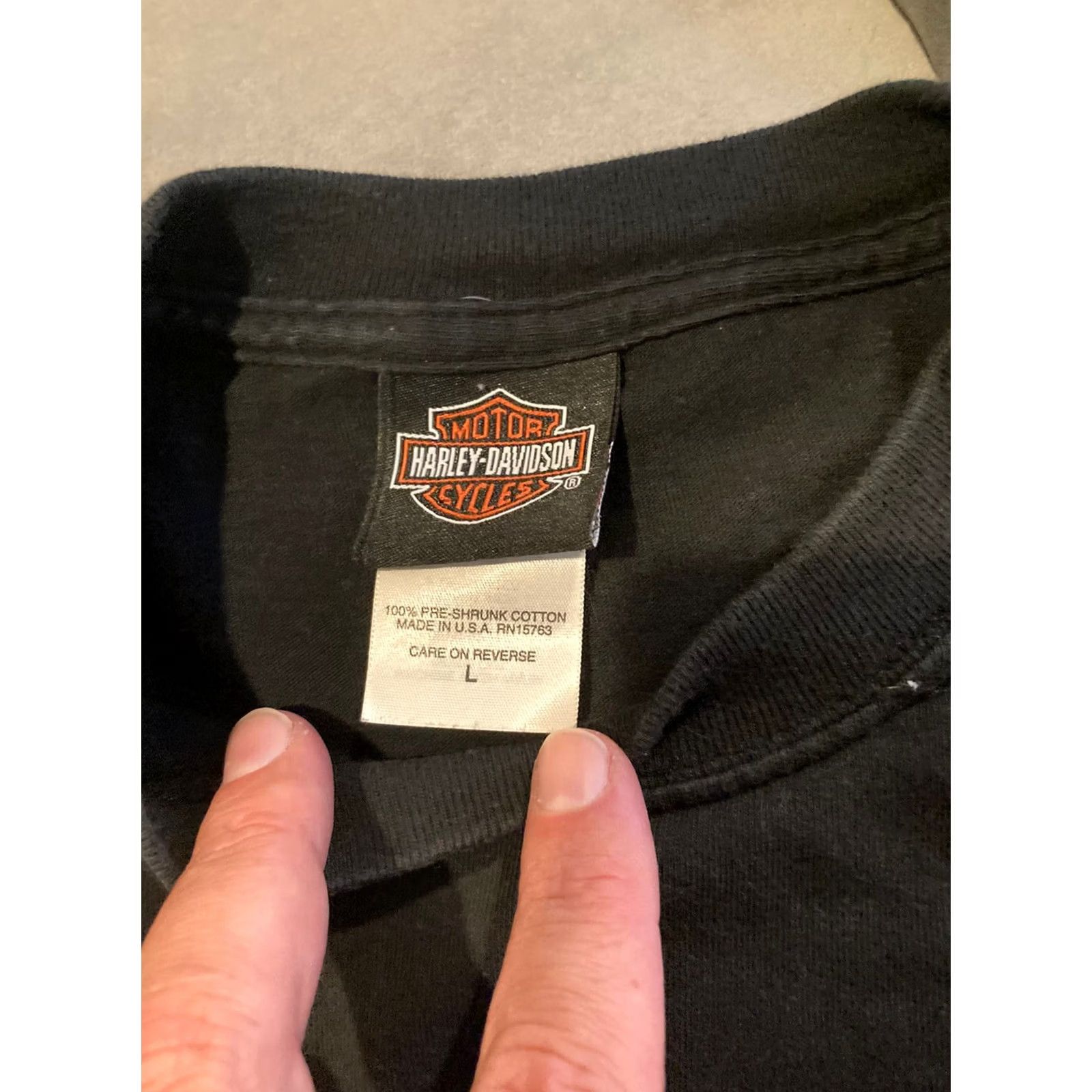 Harley Davidson Harley Davidson Pocket T Shirt Large Shenandoah VA Size US L / EU 52-54 / 3 - 3 Thumbnail