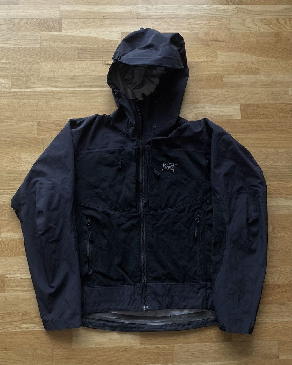 Arc'Teryx 2005 Arcteryx Alpha Comp Combination Windbreaker Black | Grailed