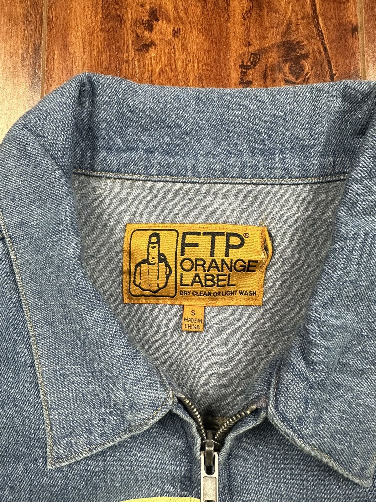 Fuck The Population Hell on Earth Zippered Denim Jacket Size US S / EU 44-46 / 1 - 3 Thumbnail