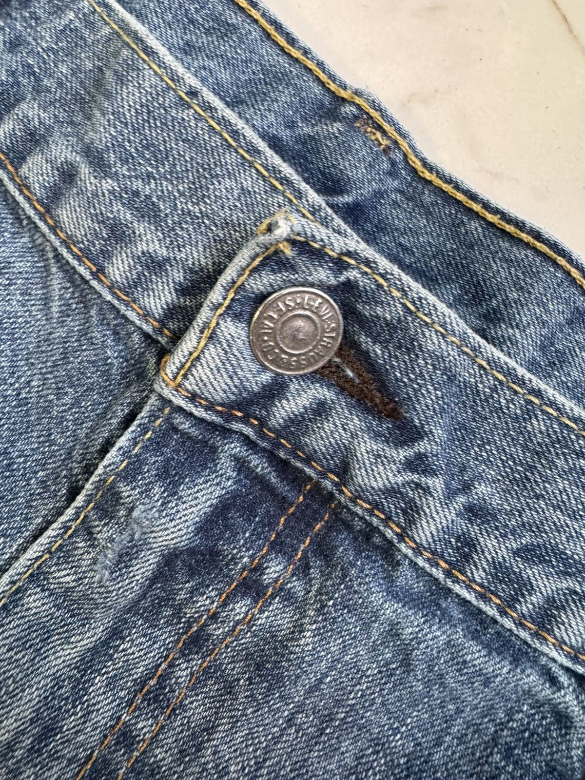 Levi's Vintage Distressed Levis Denim Jeans Size US 40 / EU 56 - 5 Thumbnail