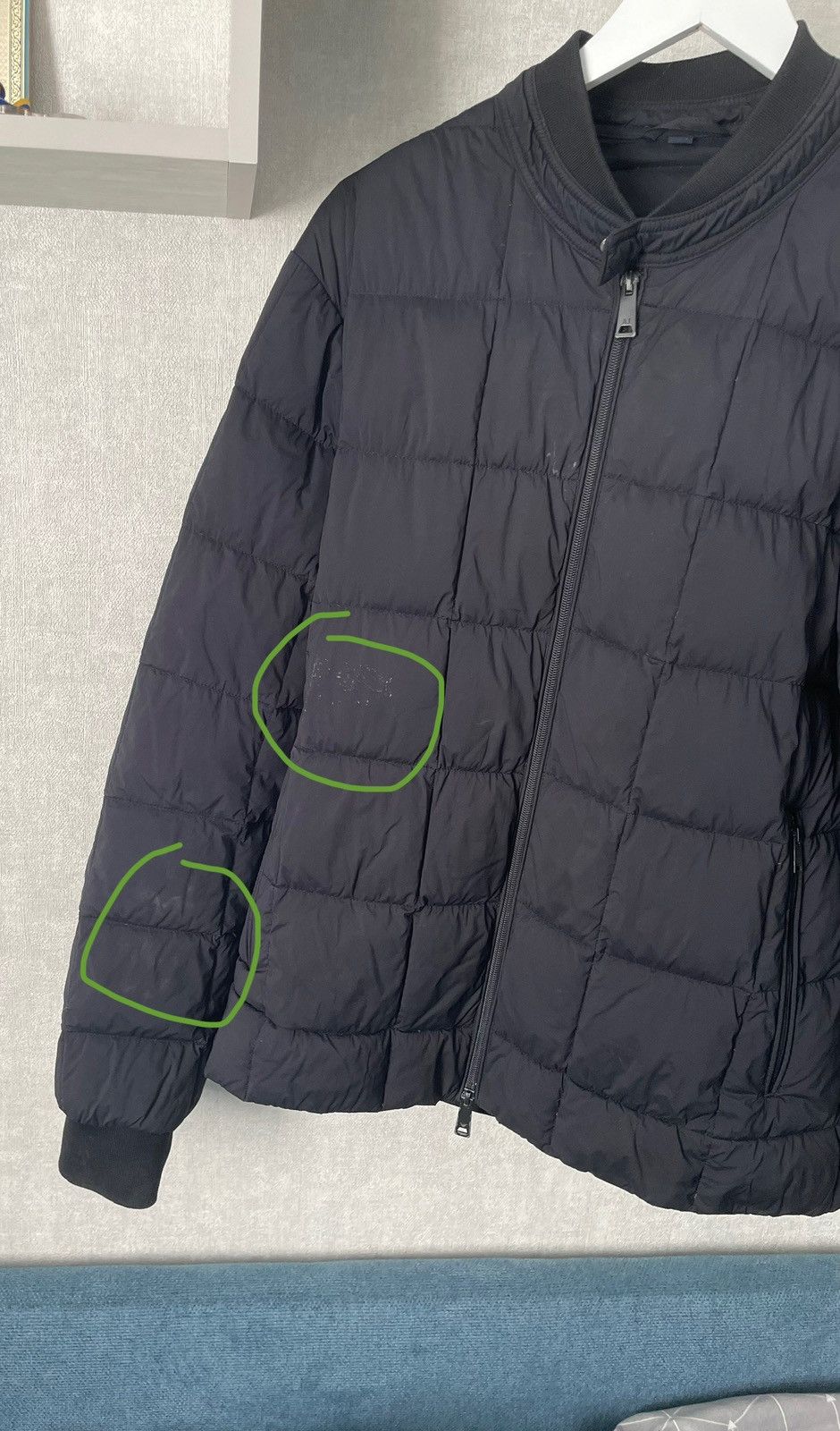 Armani ARMANI JEANS DARK BLUE PUFFER Size US M / EU 48-50 / 2 - 3 Thumbnail