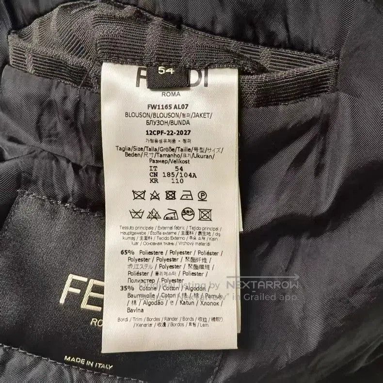 Fendi FENDI Black All. Size US XL / EU 56 / 4 - 5 Thumbnail
