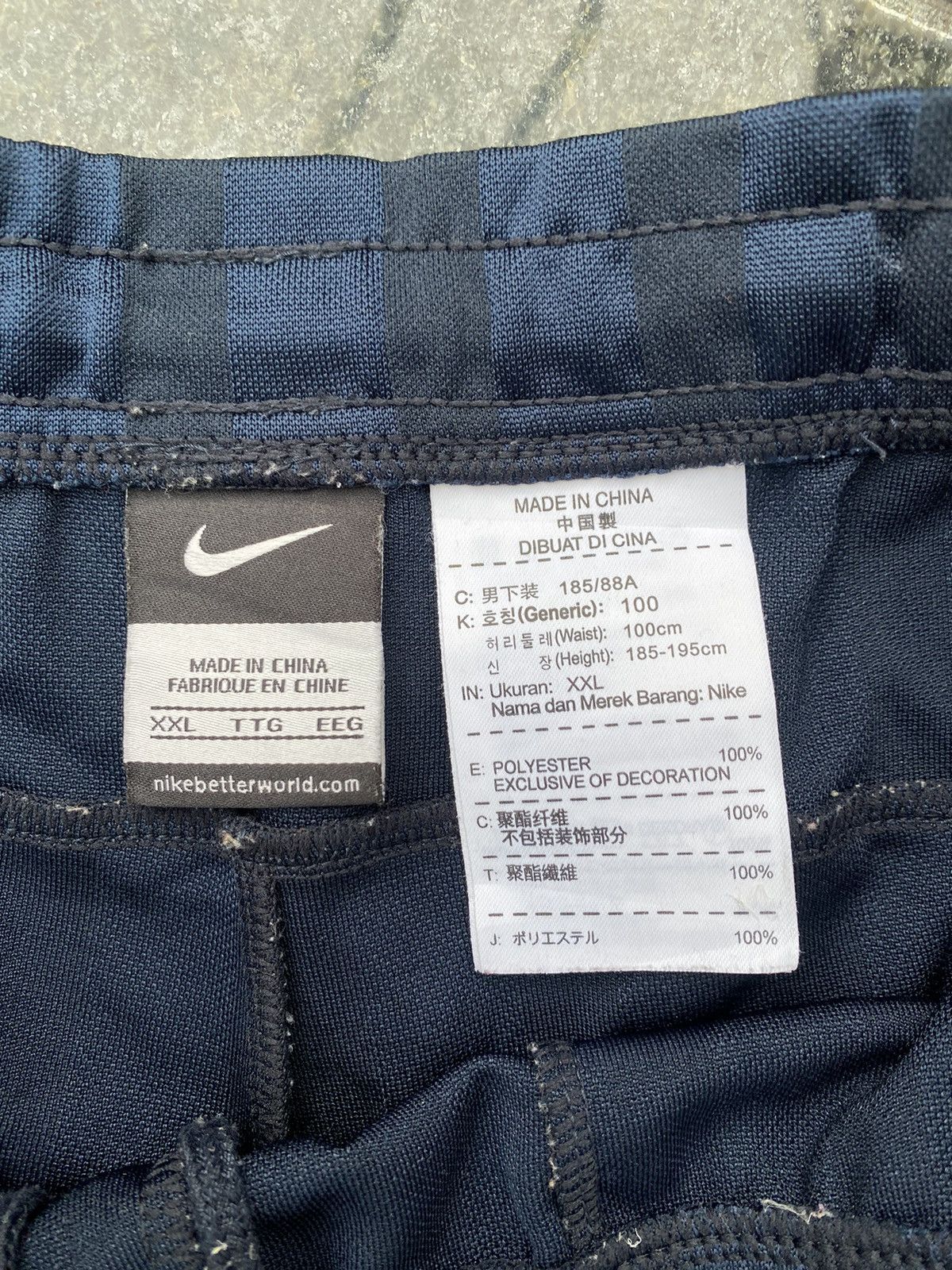 Nike × Vintage 90S NIKE VINTAGE SWOOSH Y2K BAGGY RETRO PANTS Size US 34 / EU 50 - 6 Thumbnail