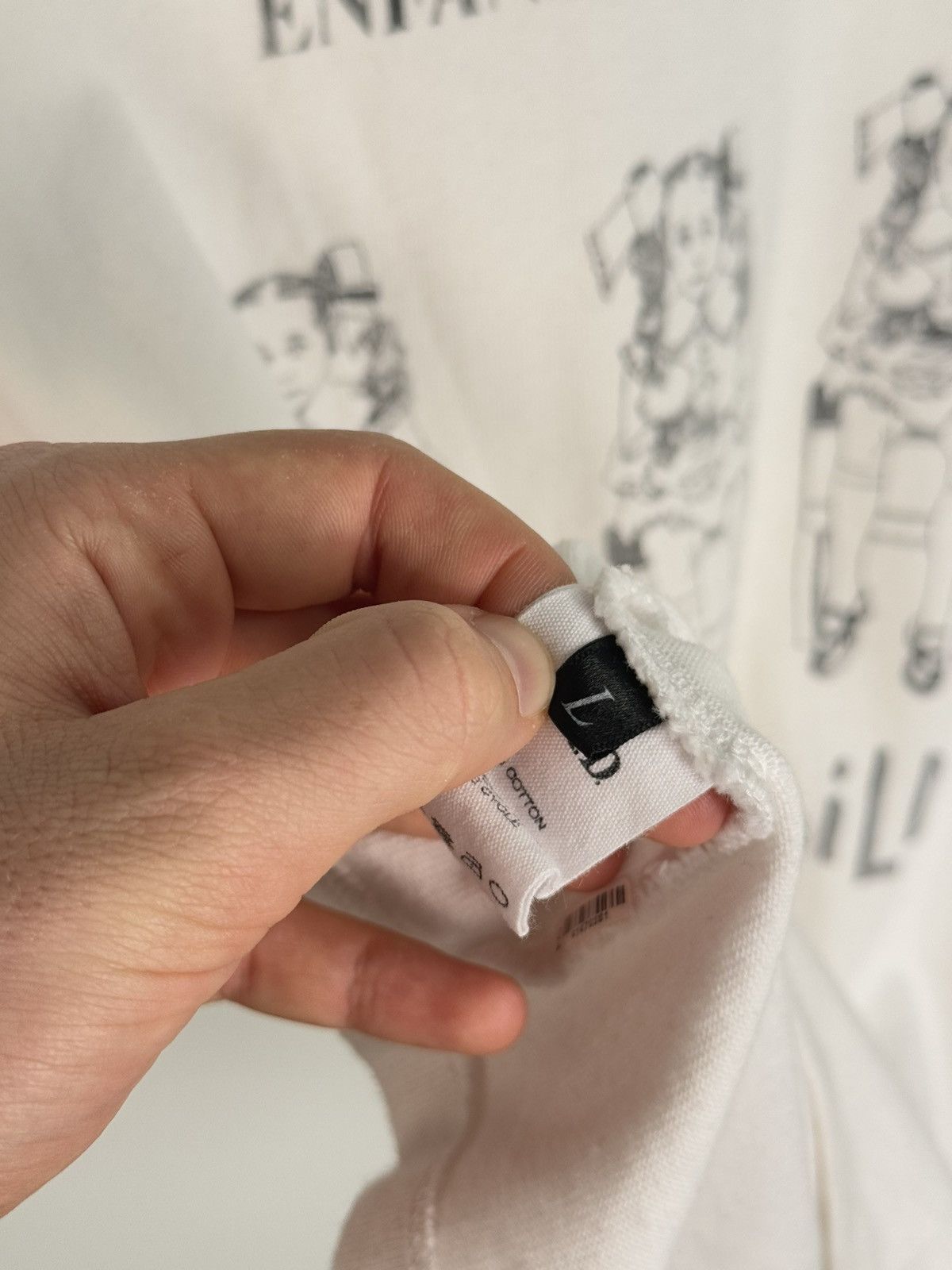 Enfants Riches Deprimes 🚭OG ERD GRAIL🚭 SPRING/SUMMER 2019 "SAVE THIS CHILD" SHIRT Size US L / EU 52-54 / 3 - 15 Thumbnail