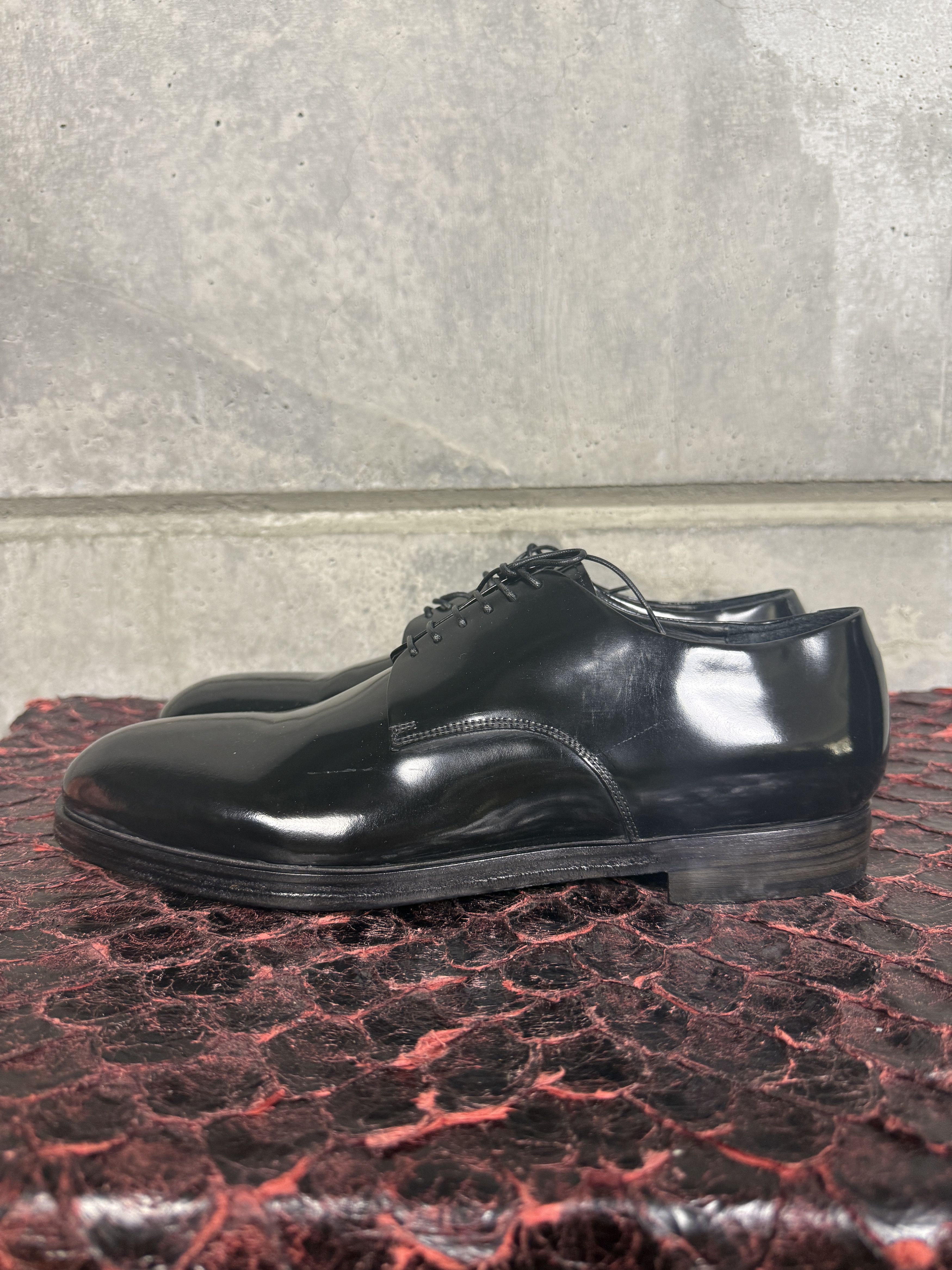 Alberto Fasciani $580 Alberto Fasciani Quincy OXFORD Leather Derby Shoe Size US 12 / EU 45 - 2 Thumbnail